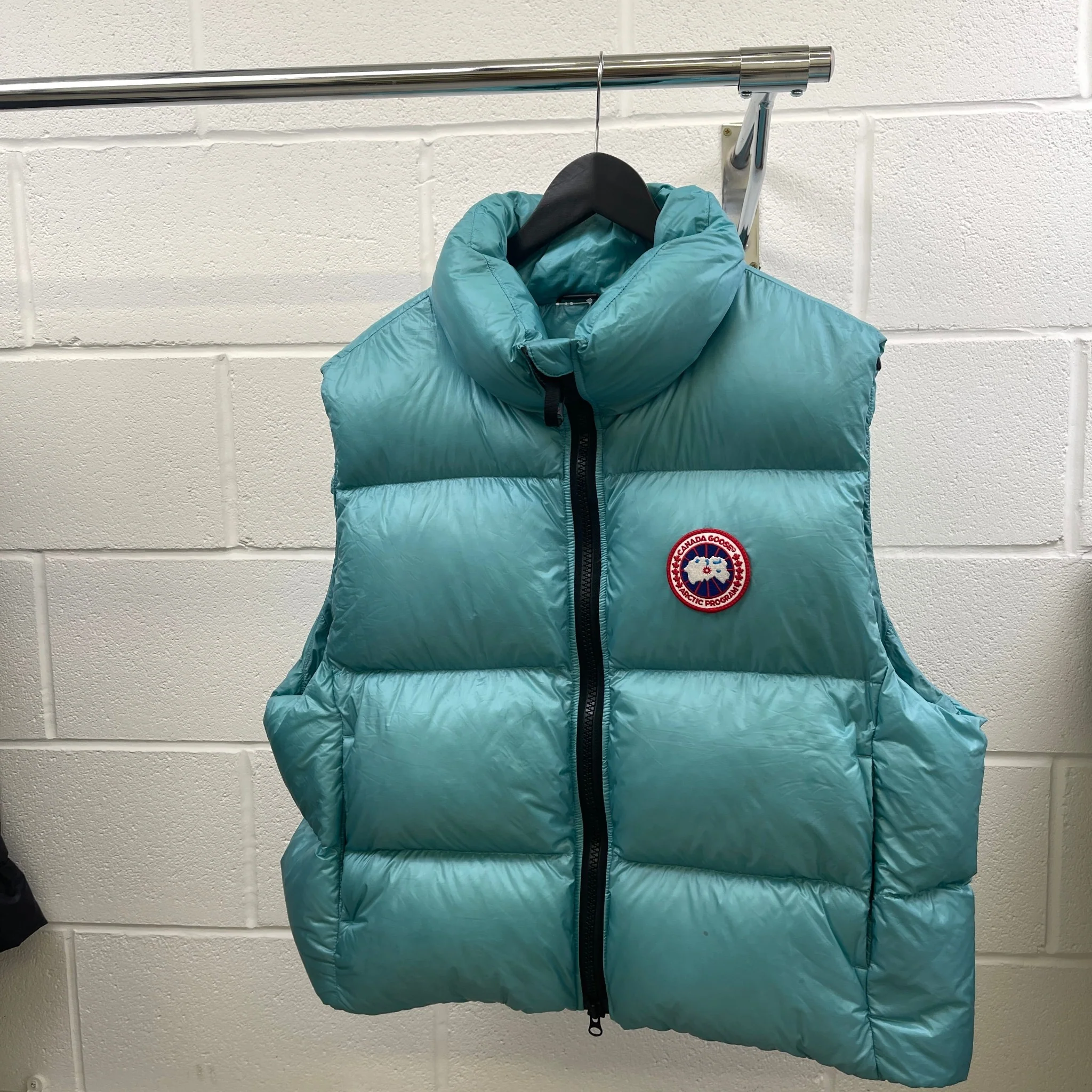 Men's Cypress Quilted Gilet Blue Size L - Image 11