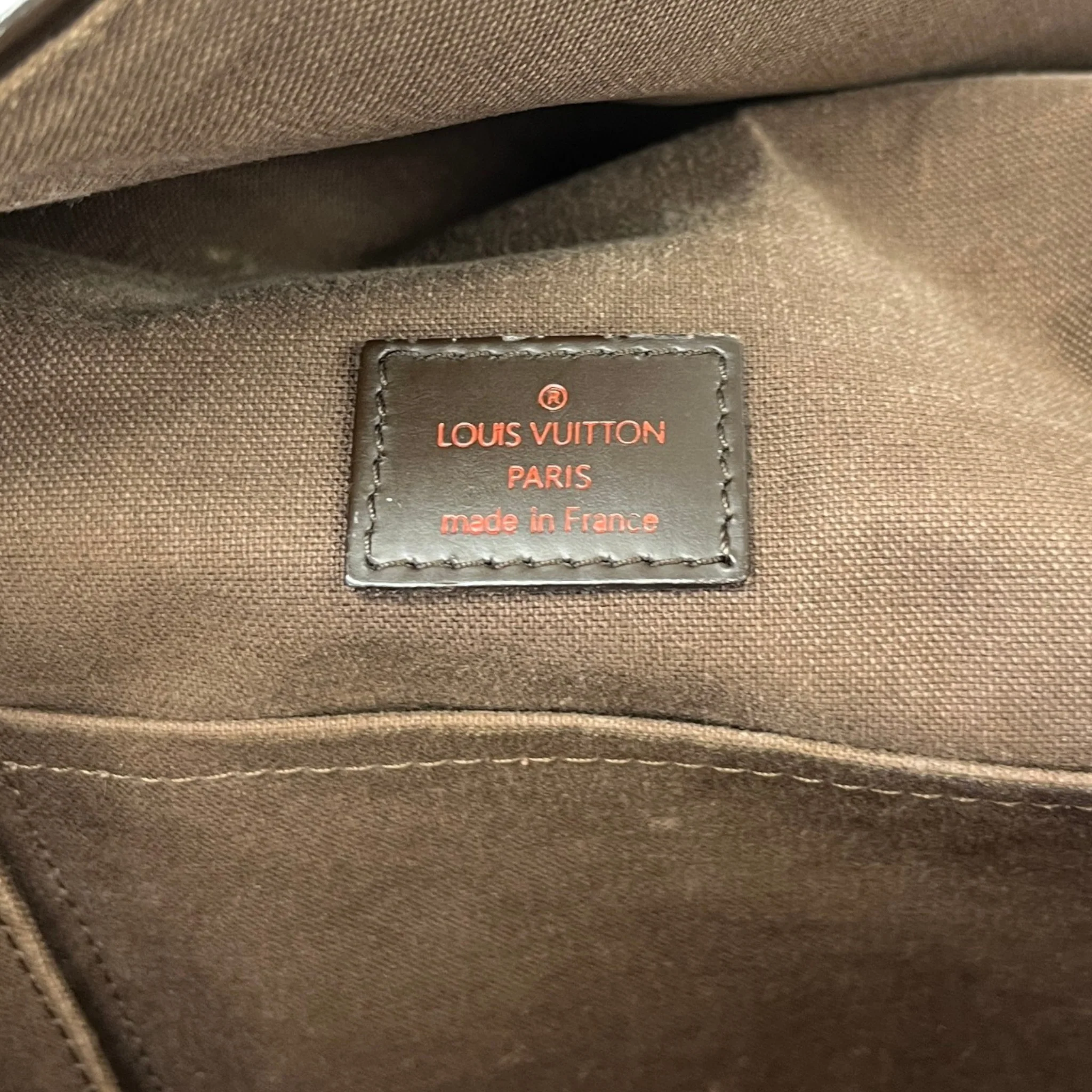 Men's Damier Ebene Brookyln Messenger Bag Brown - Image 11