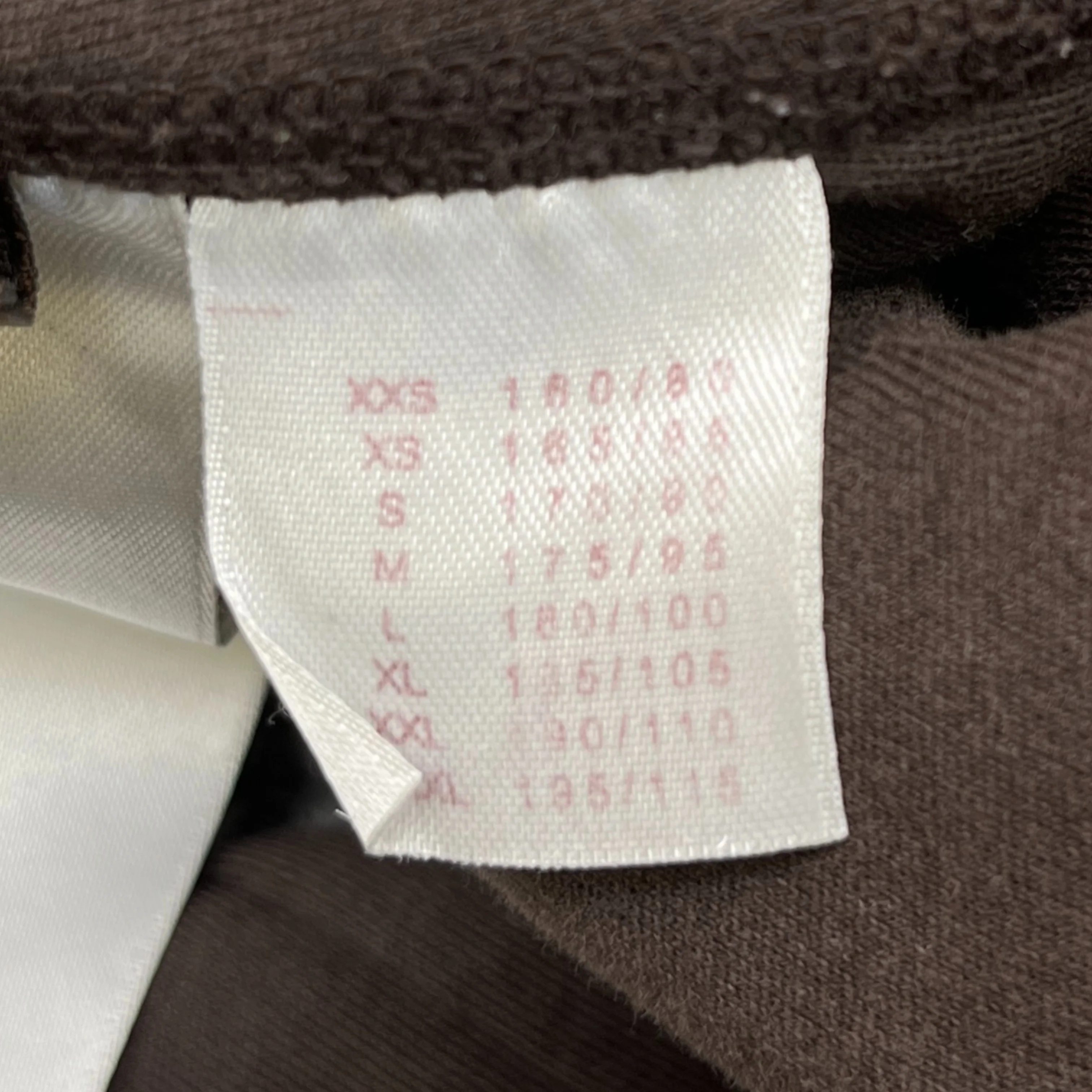 Men's Damier Ebene Lv Embossed Joggers Brown Size XL - Image 9