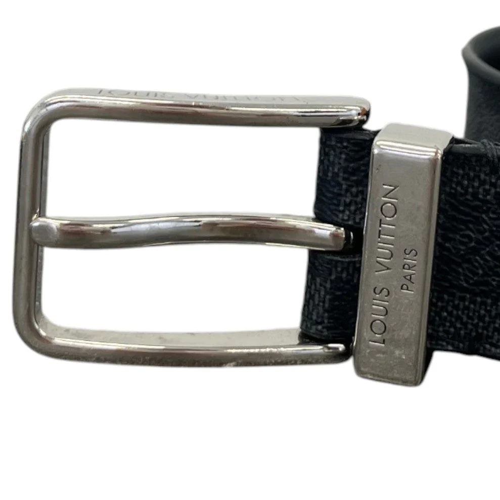Men's Damier Eclipse Belt Black Size Waist 38" - Image 5