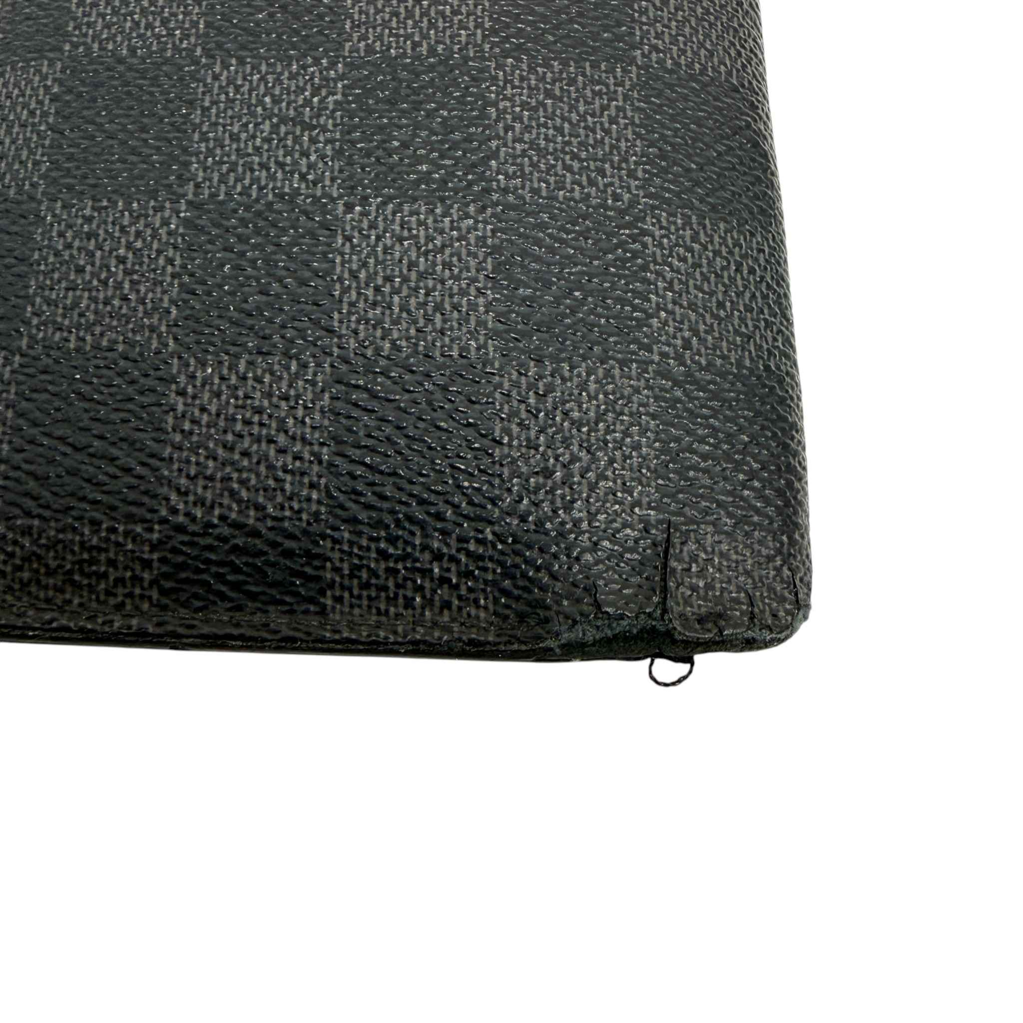 Men's Damier Graphite Brazza Wallet Black - Image 6
