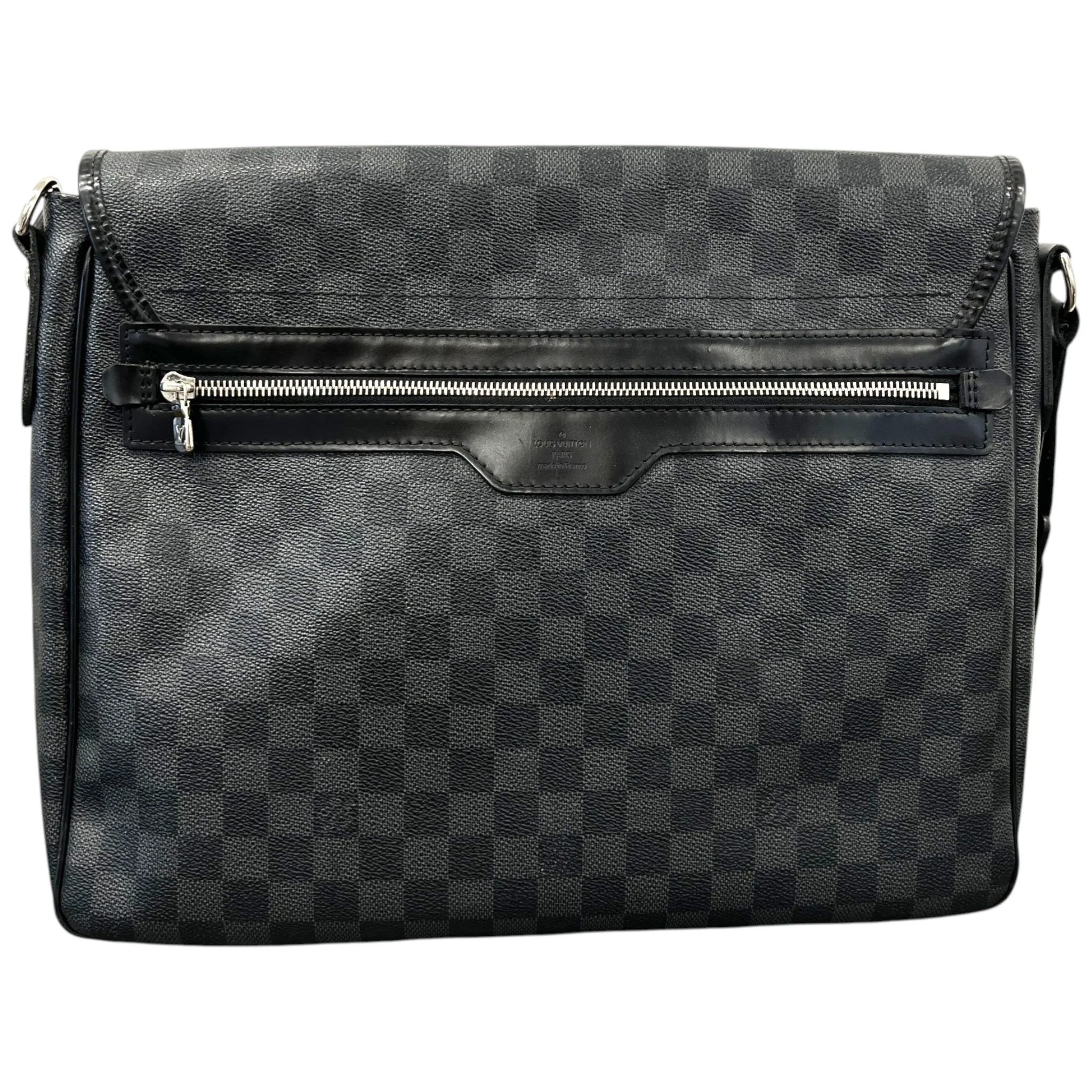 Men's Damier Graphite Daniel Mm Messenger Bag Black - Image 5