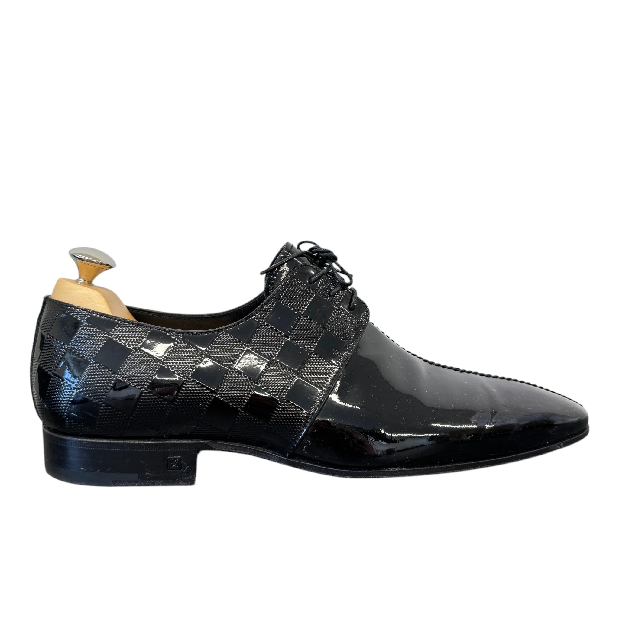 Men's Damier Loafers Black Size EU 43.5 / UK 9.5