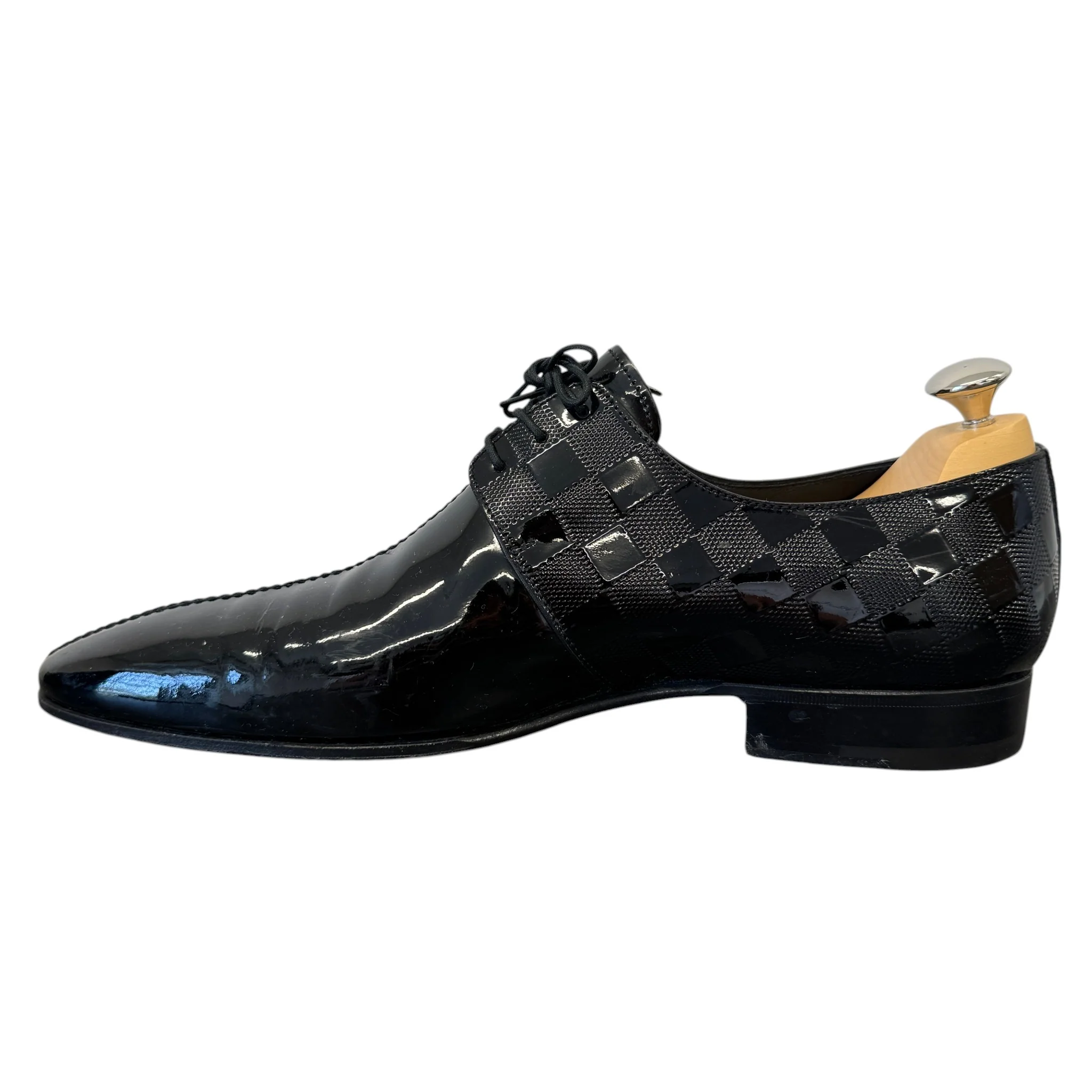 Men's Damier Loafers Black Size EU 43.5 / UK 9.5 - Image 2