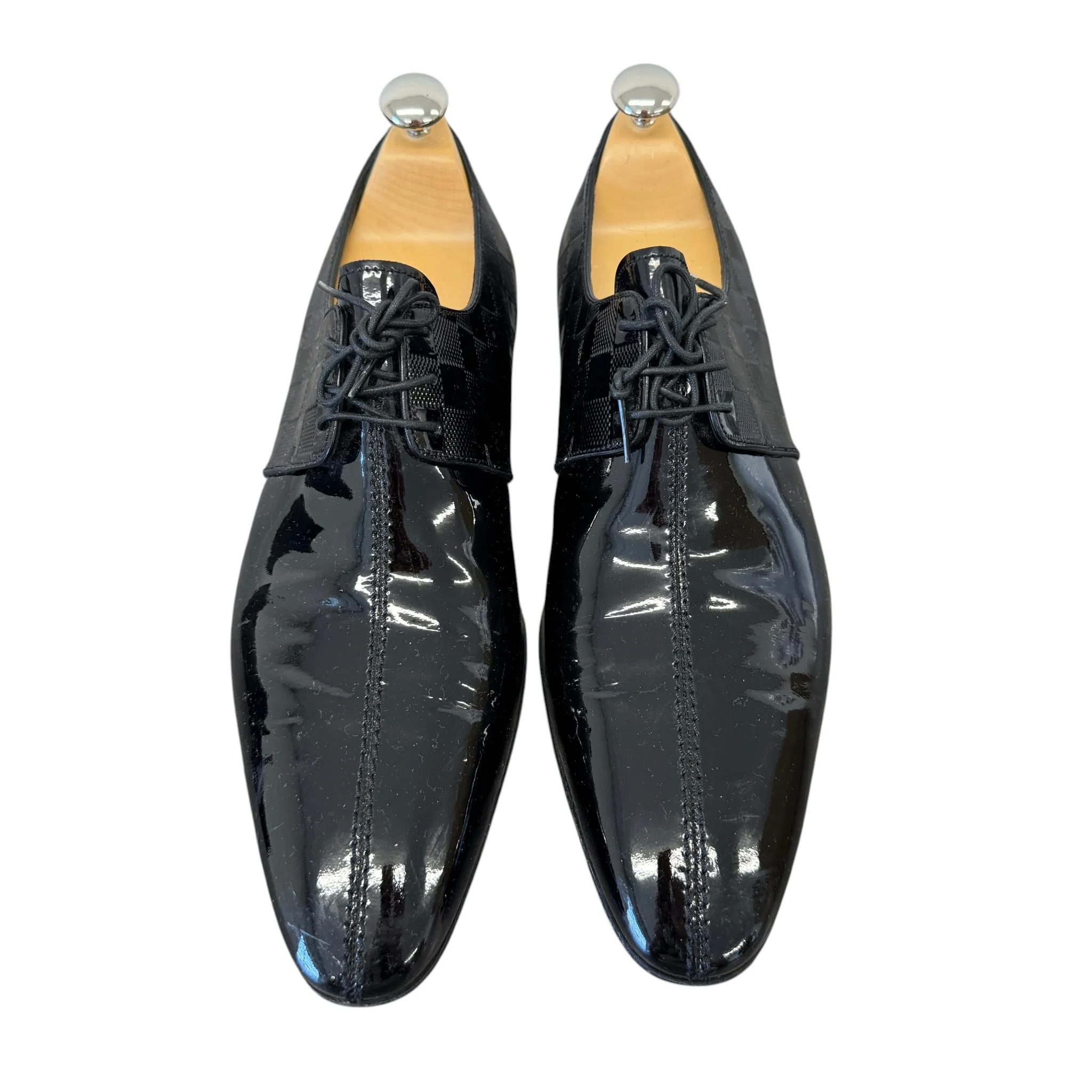 Men's Damier Loafers Black Size EU 43.5 / UK 9.5 - Image 7