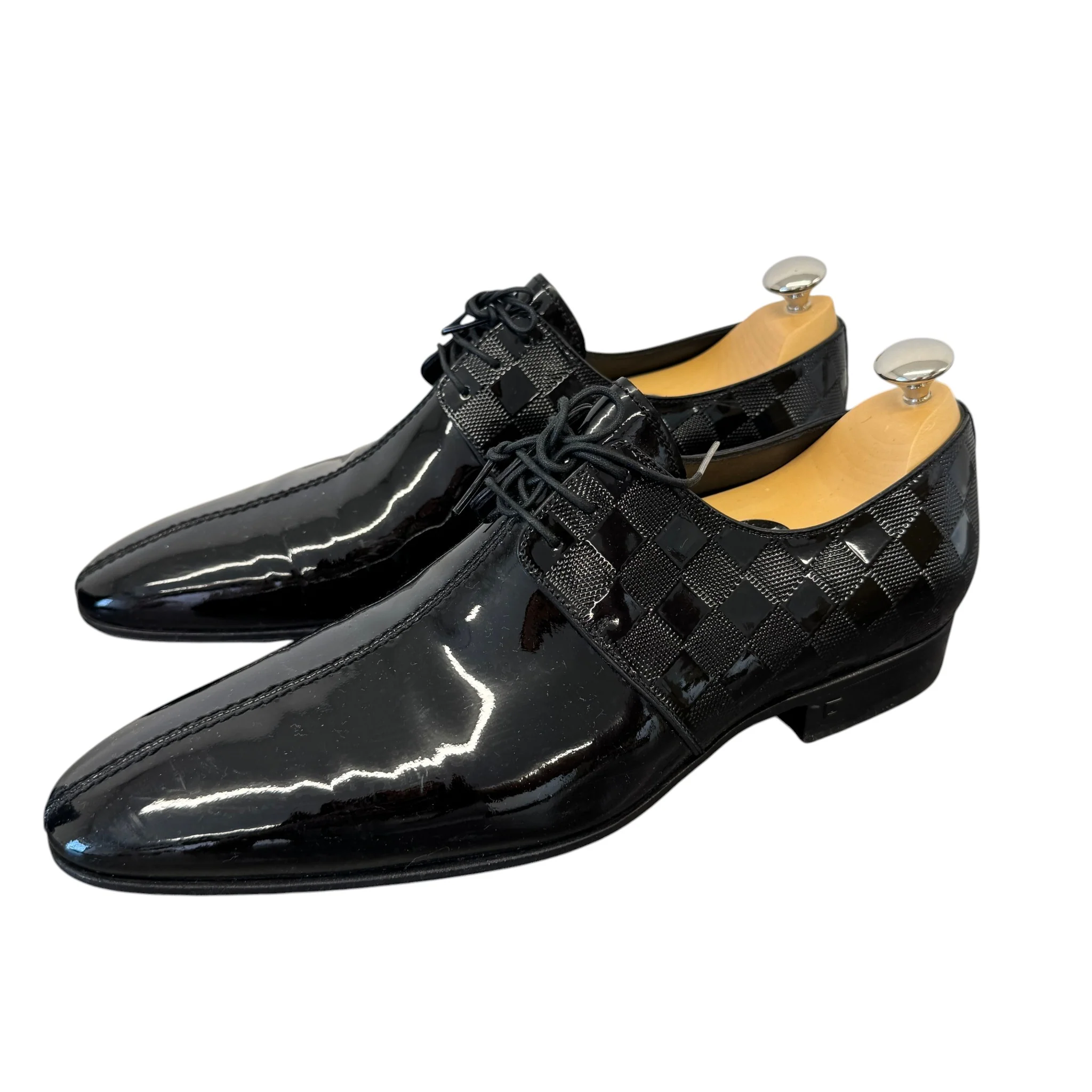 Men's Damier Loafers Black Size EU 43.5 / UK 9.5 - Image 8