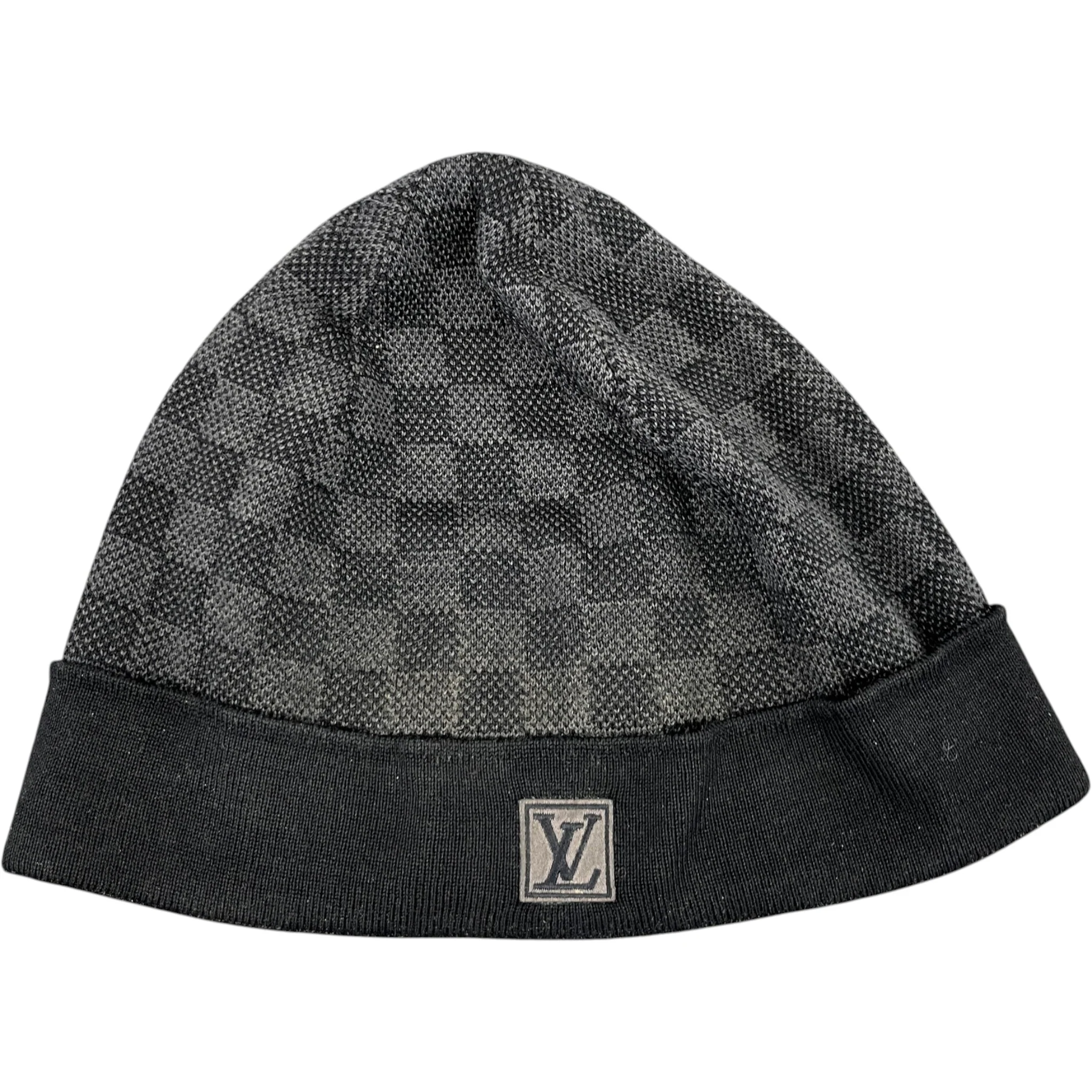Men's Damier Néo Petit Beanie Hat Black