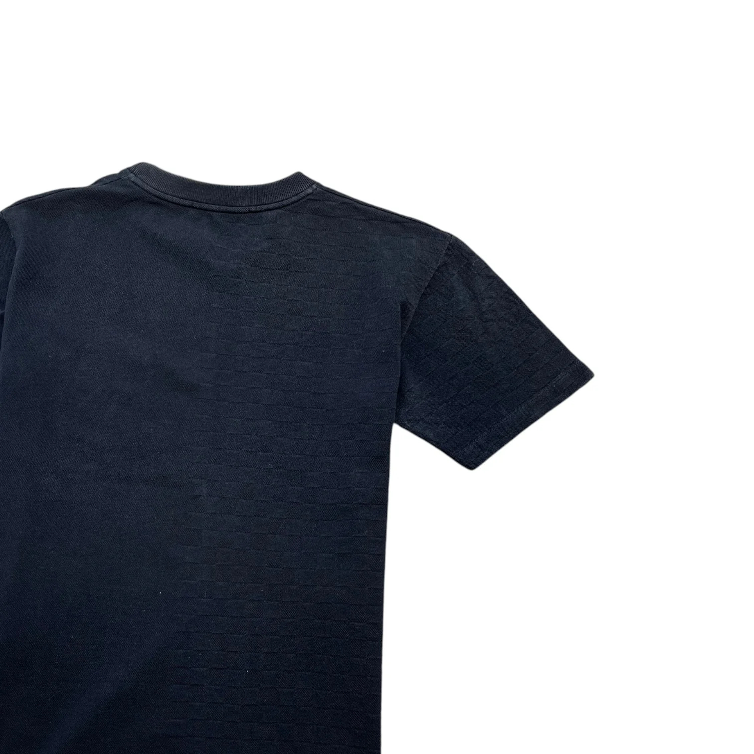 Men's Damier Pocket T-Shirt Navy Size M - Image 4