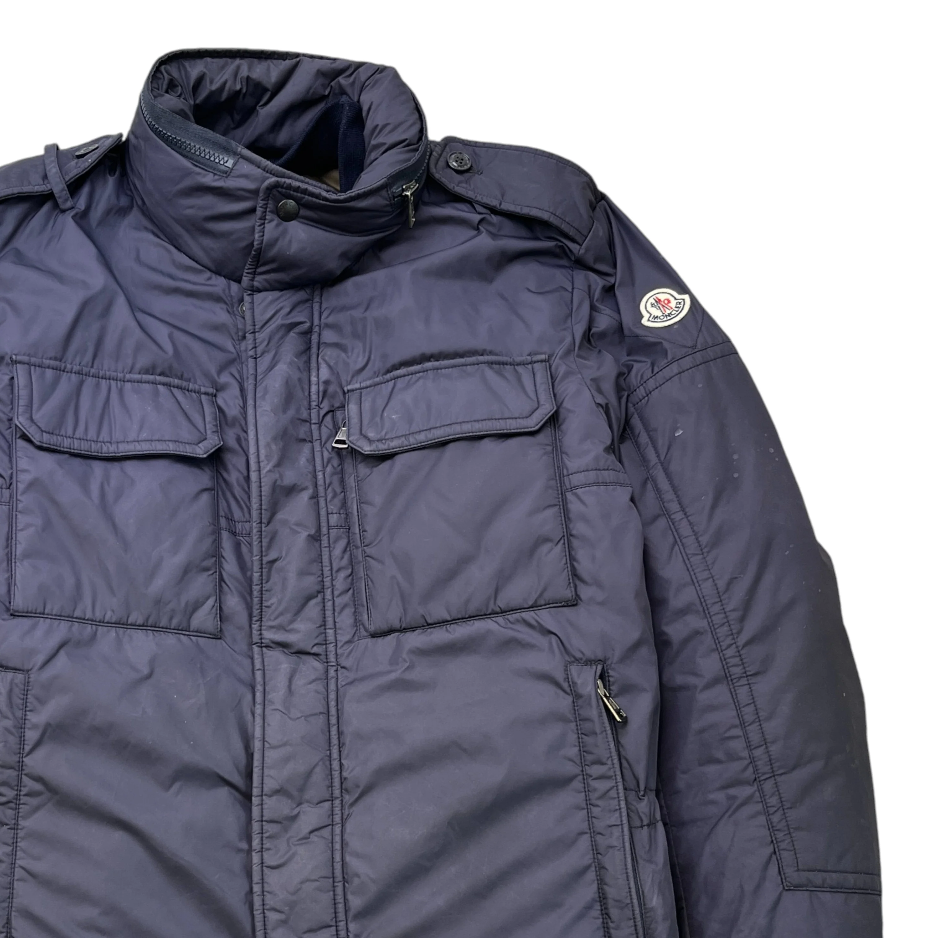 Men's Daumier Down Jacket Navy Size 4 / XL - Image 3