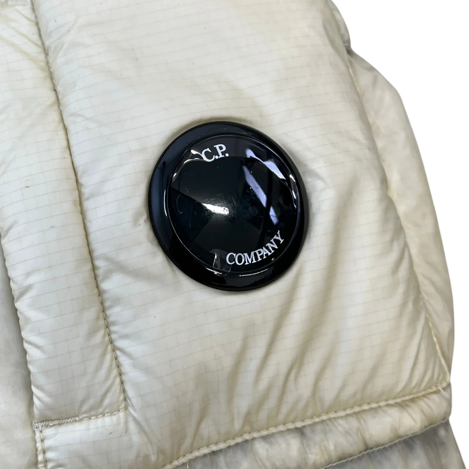Men's D.D Shell Lens Down Jacket Beige Size S - Image 5