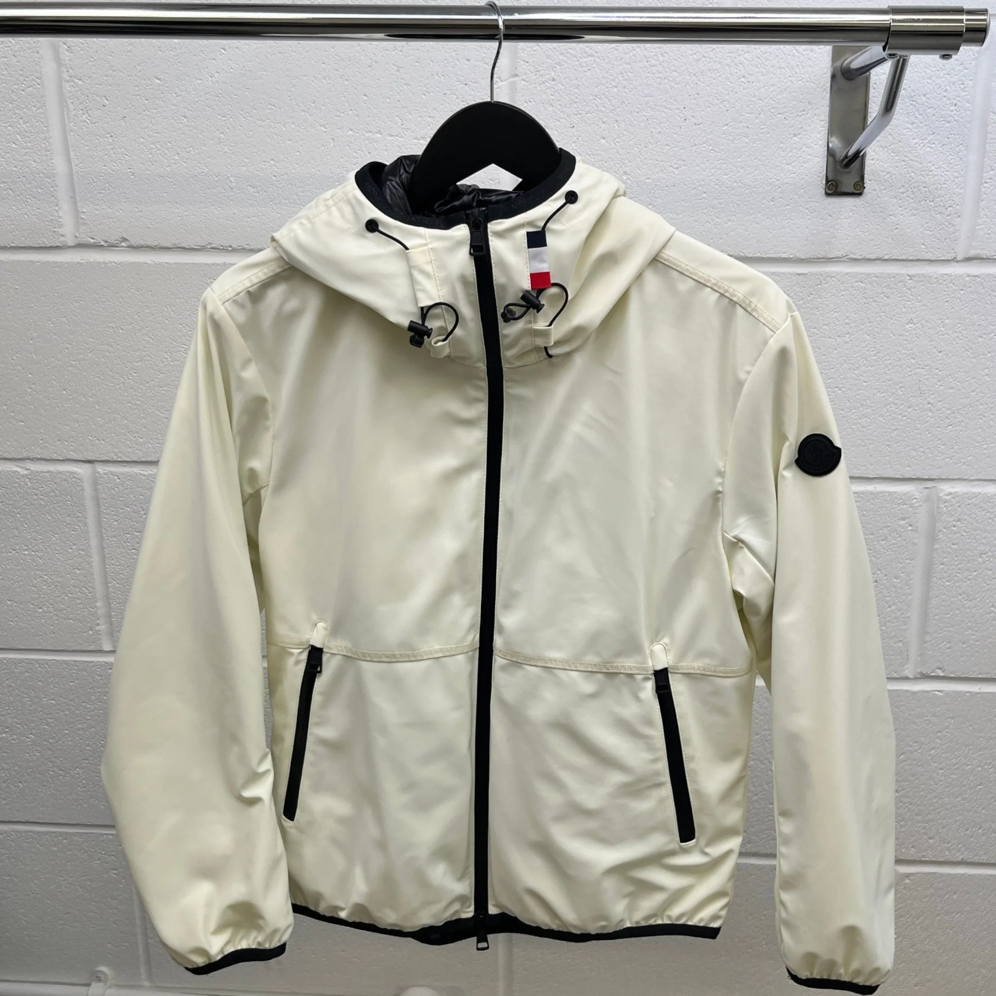 Men's Duport Jacket Cream Size 1 / S - Image 10