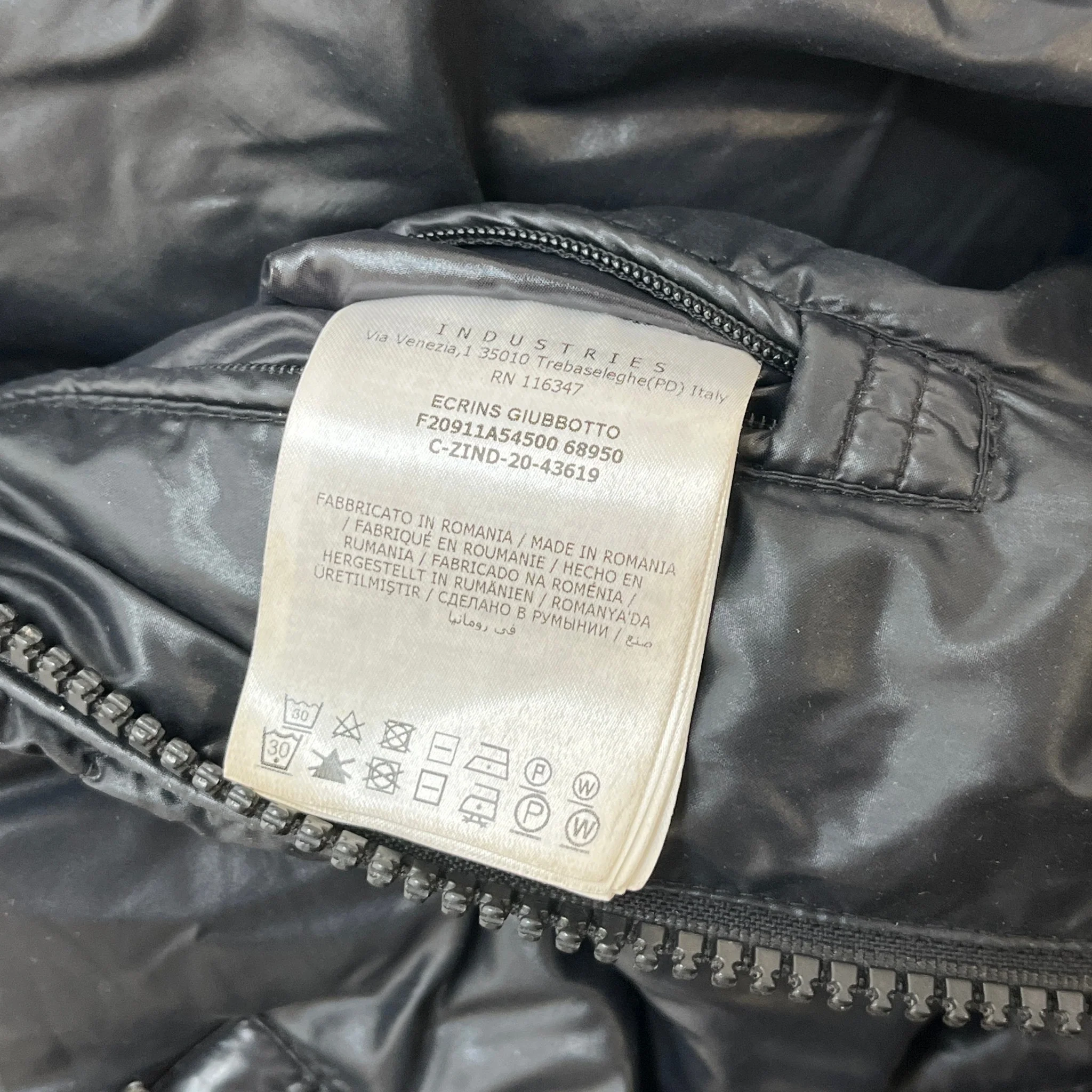 Men's Ecrins Hooded Down Jacket Black Size 2 / M - Image 9