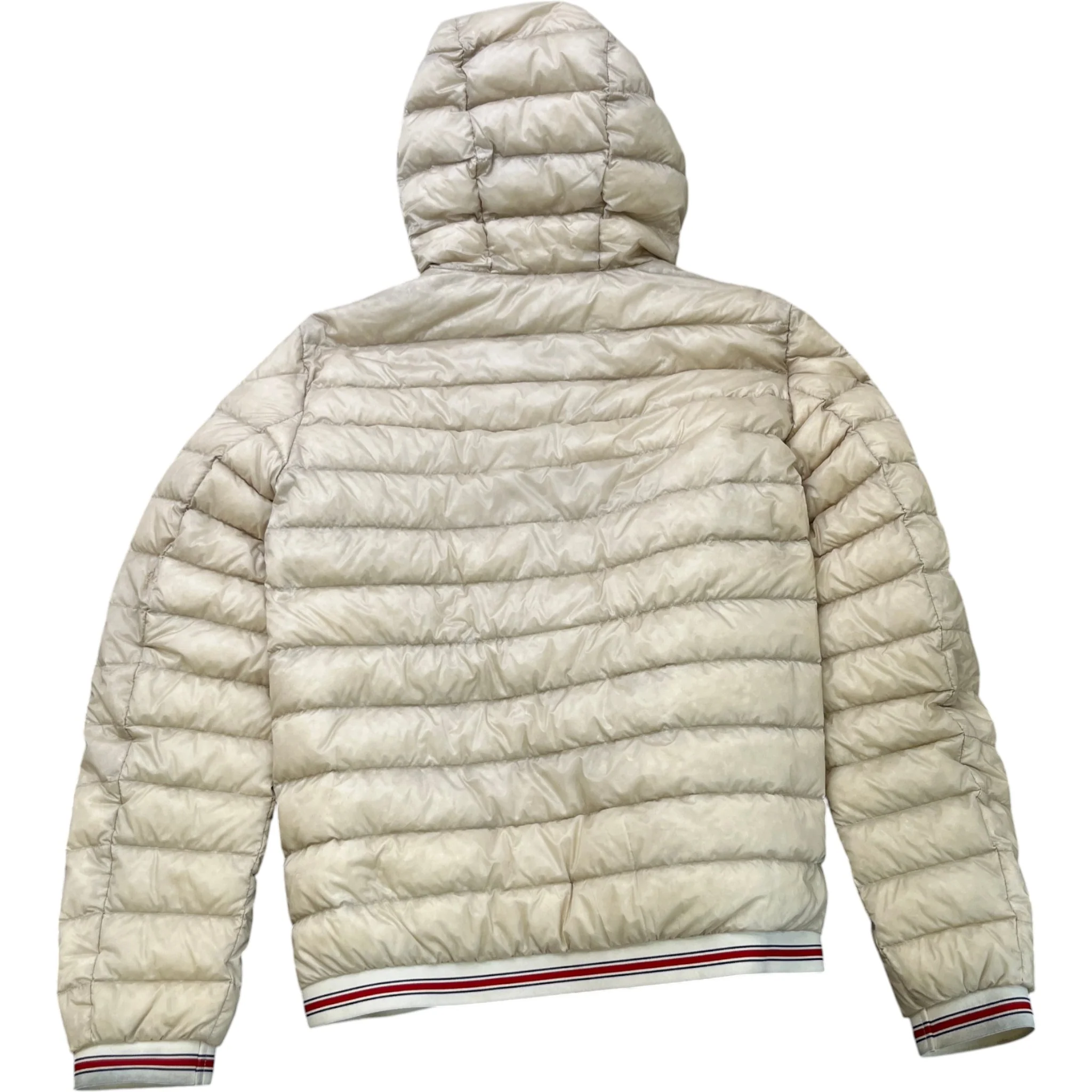 Men's Eliot Down Jacket Cream Size 4 / XL - Image 2