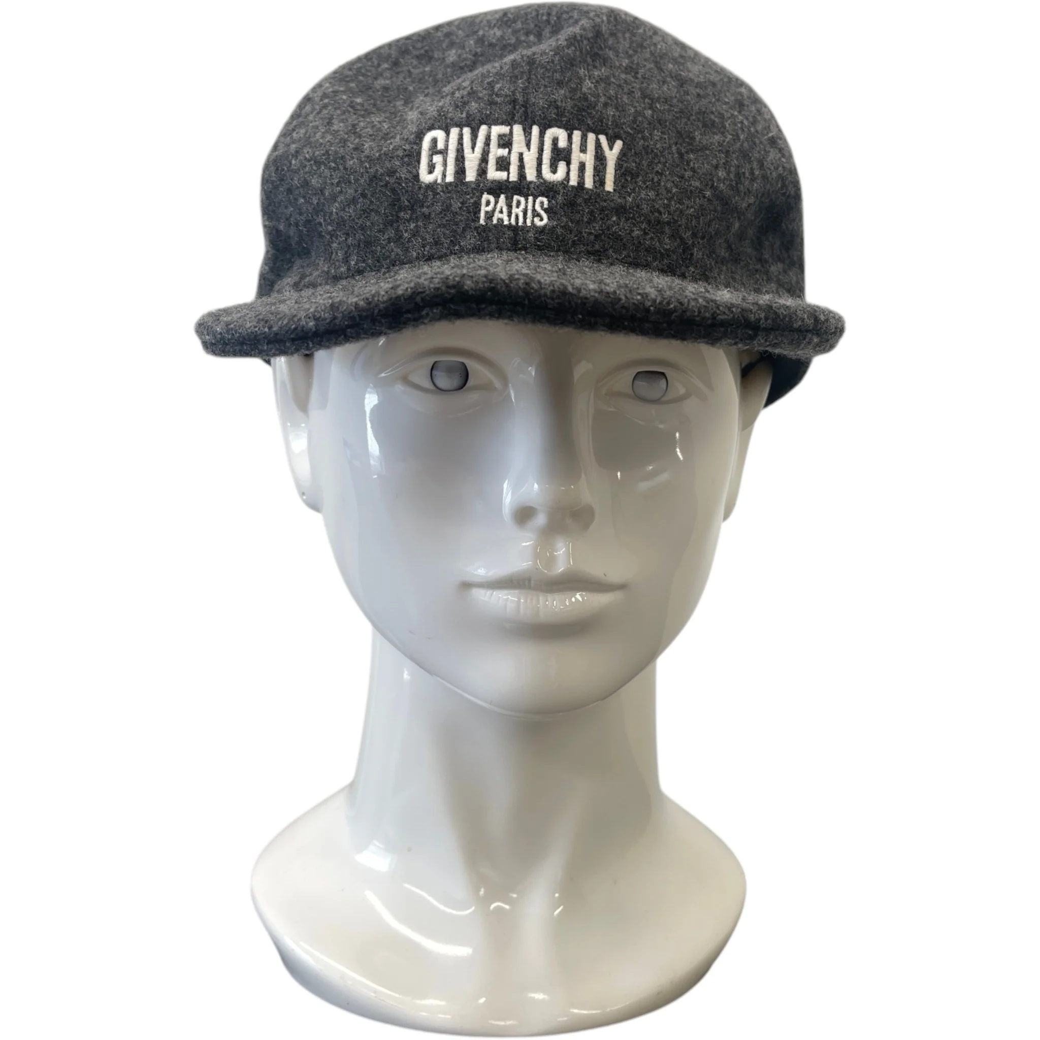 Men's Embroidered Logo Baseball Cap Hat Grey - Image 2
