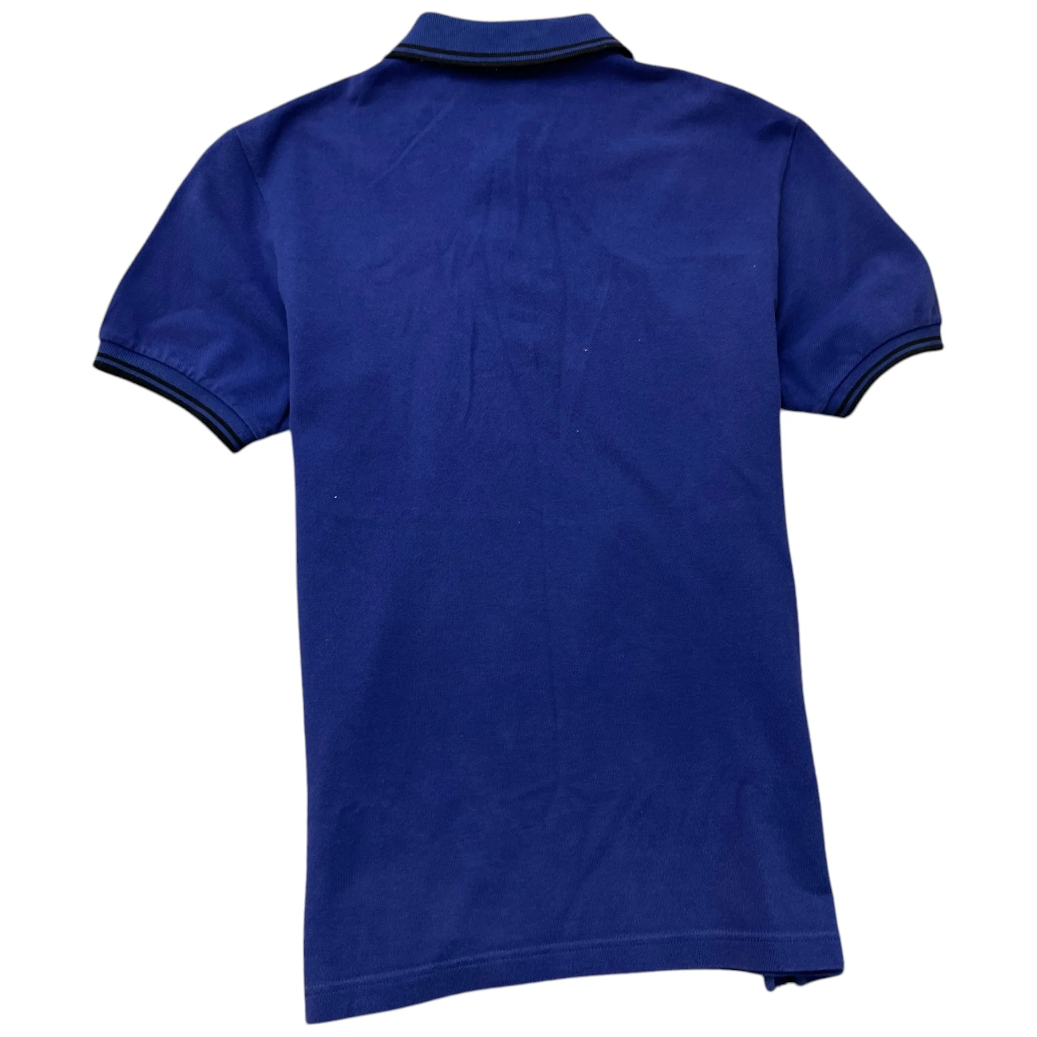 Men's Embroidered Logo Polo Shirt Navy Size S - Image 2