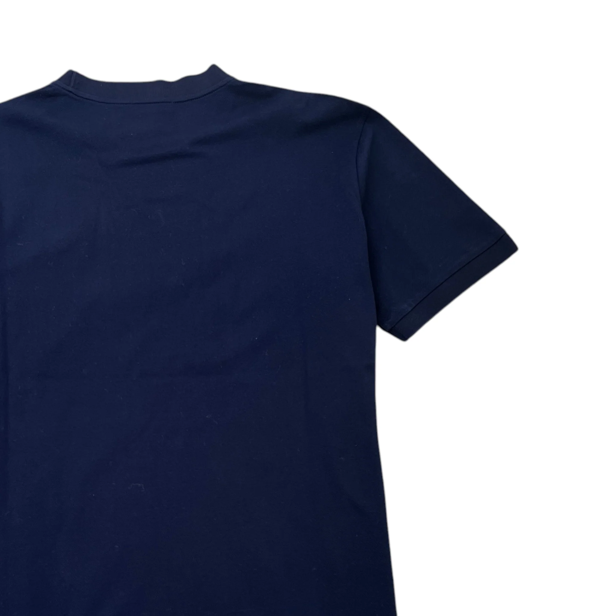Men's Embroidered Logo T-Shirt Navy Size XL - Image 4