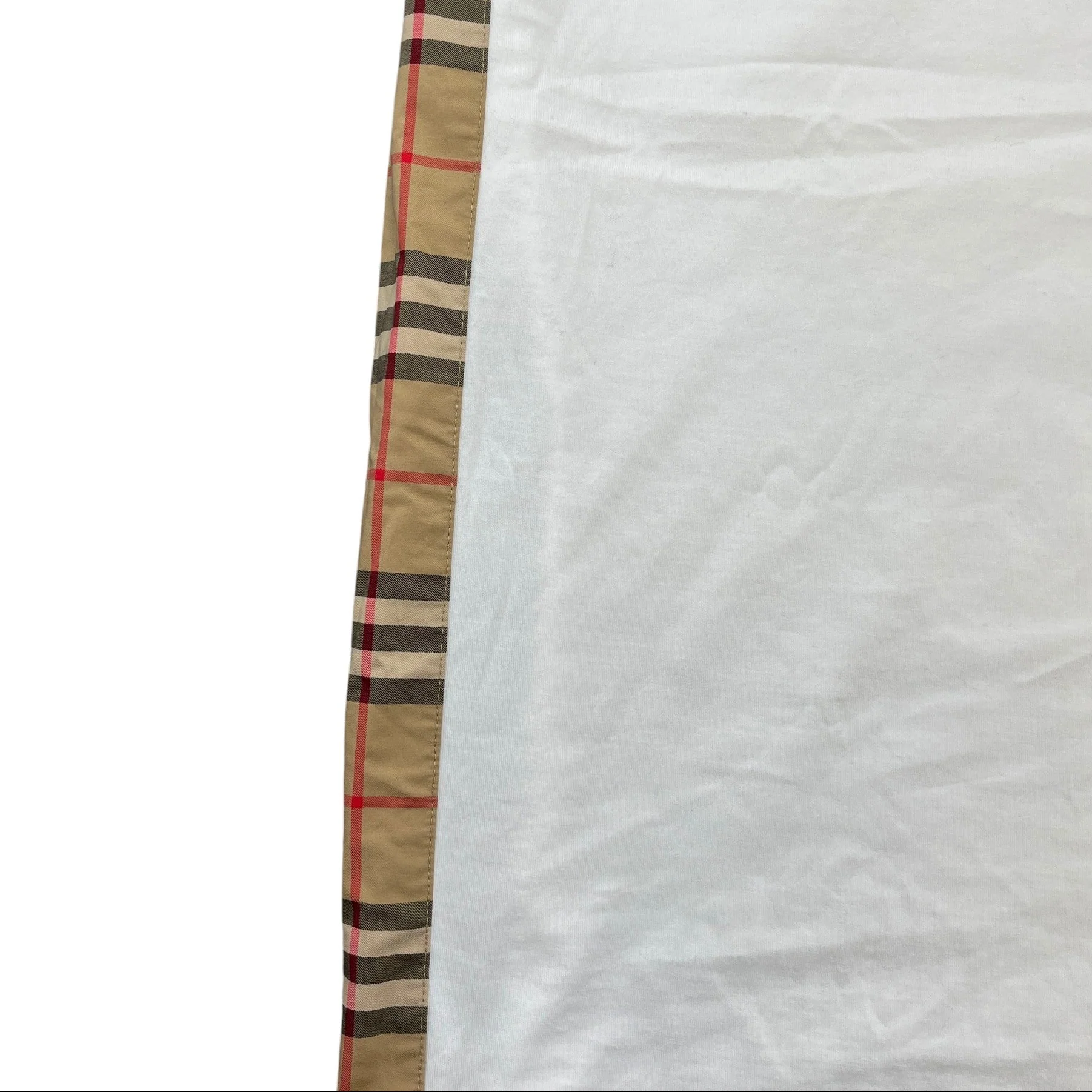 Men's Embroidered Logo T-Shirt White Size S - Image 7