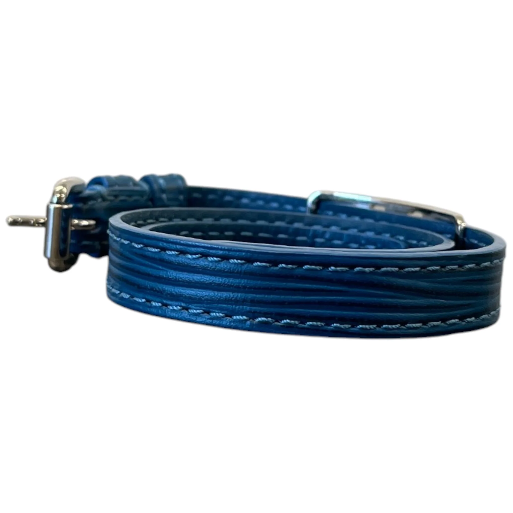 Men's Epi Wrap Bracelet Blue - Image 3