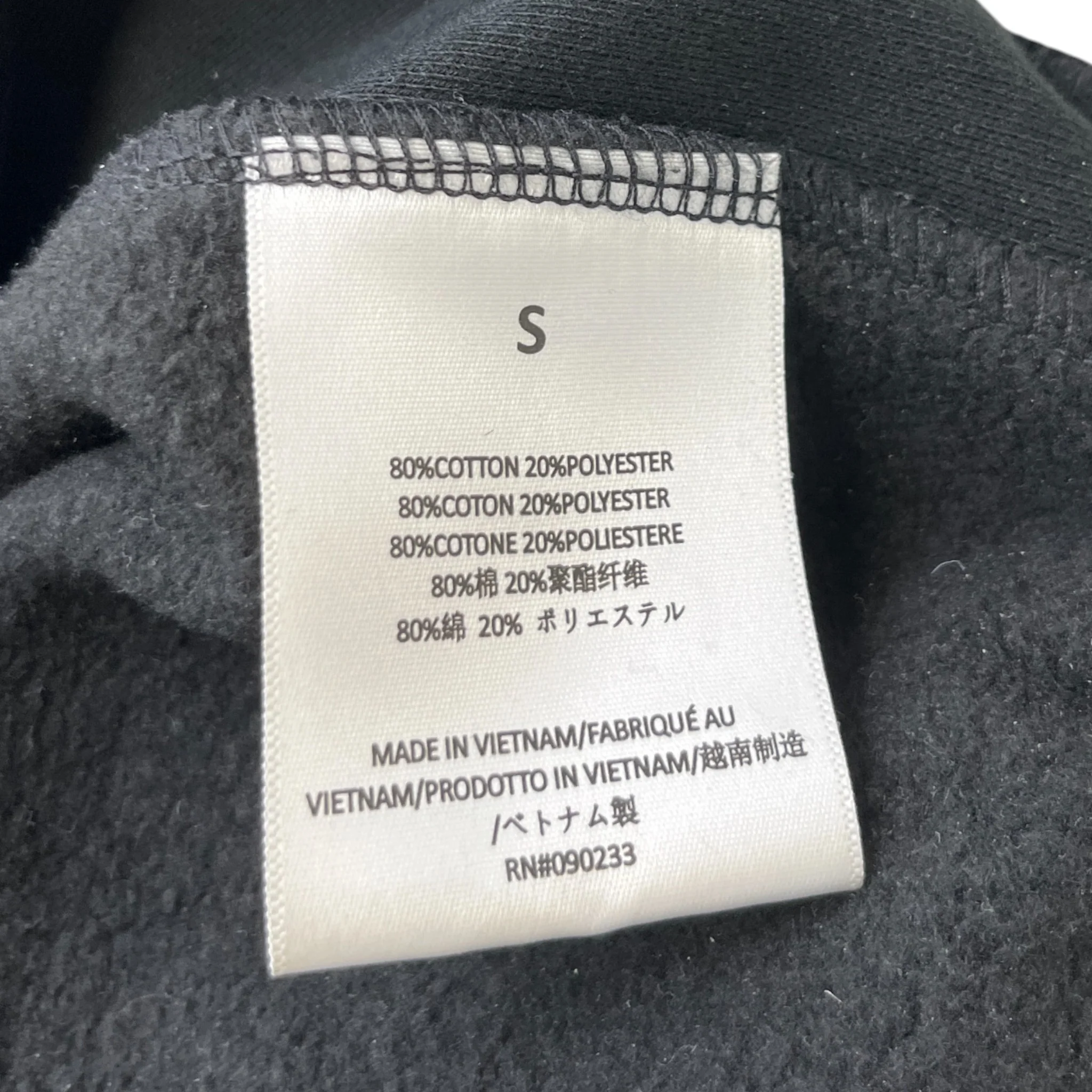 Men's Fear Of God Hoodie Black Size S - Image 6