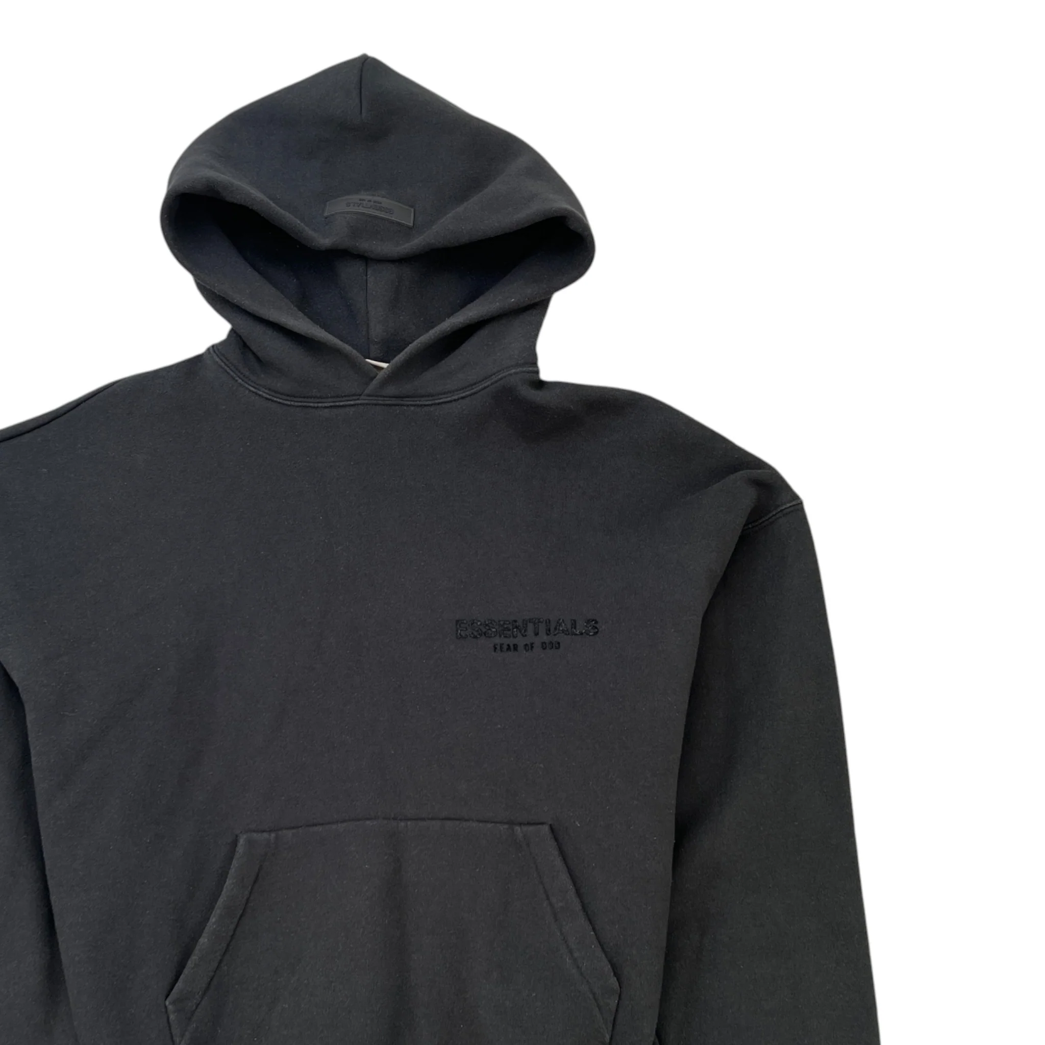 Men's Fear Of God Hoodie Black Size XS - Image 3