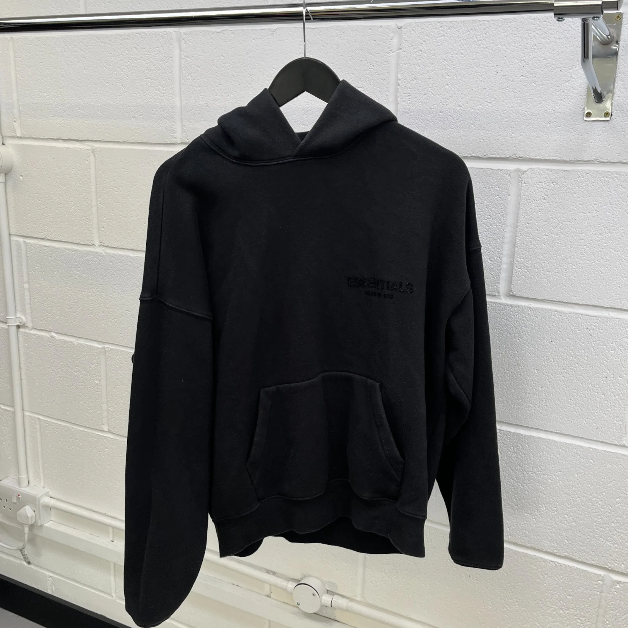 Men's Fear Of God Hoodie Black Size XS - Image 9