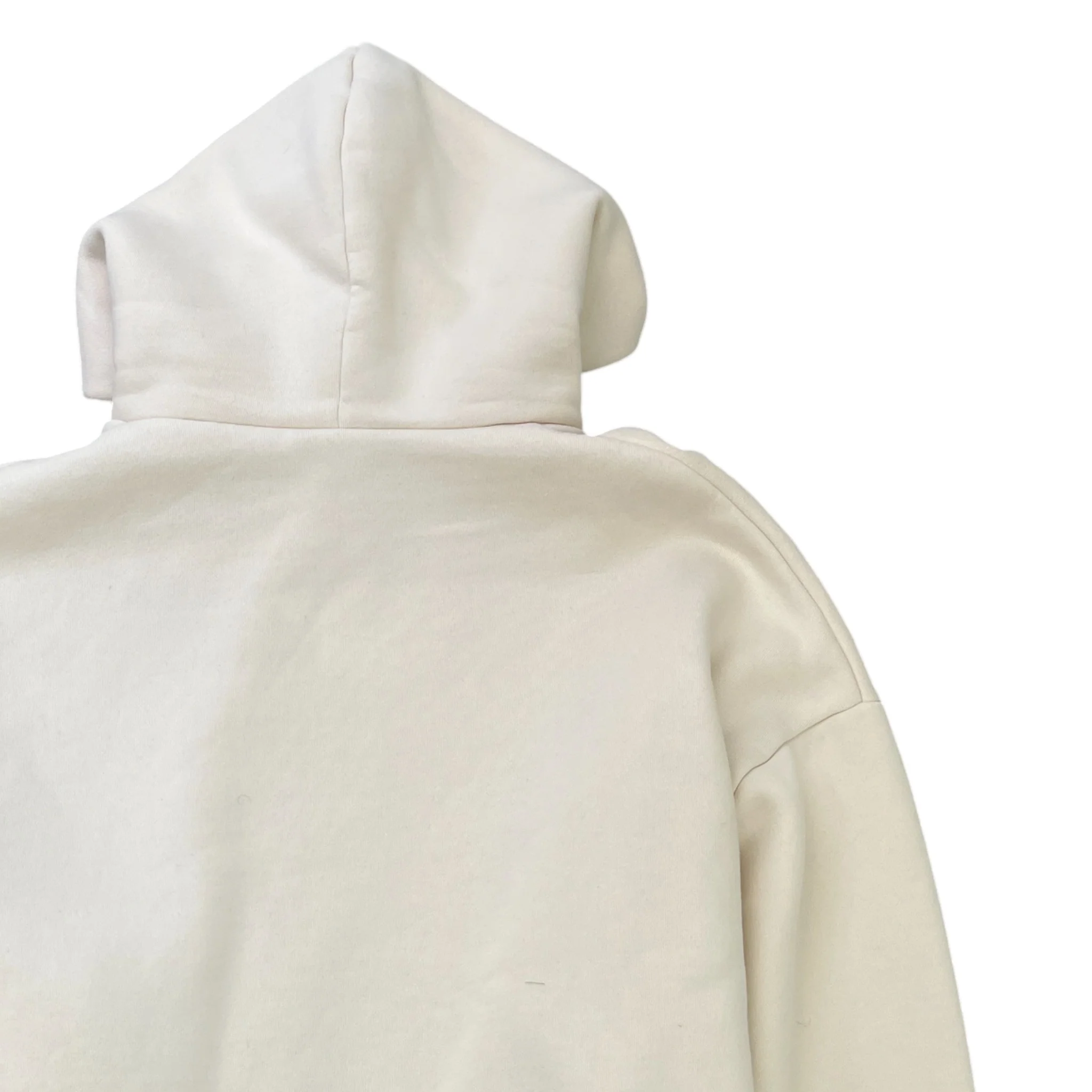 Men's Fear Of God Hoodie Cream Size M - Image 4