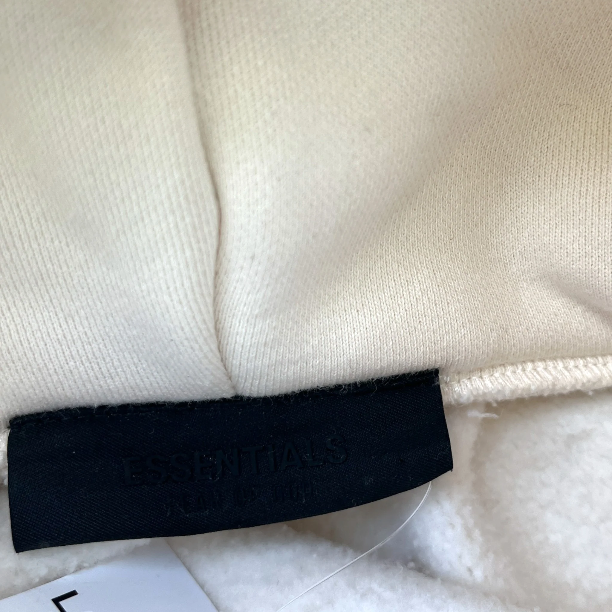 Men's Fear Of God Hoodie Cream Size M - Image 5