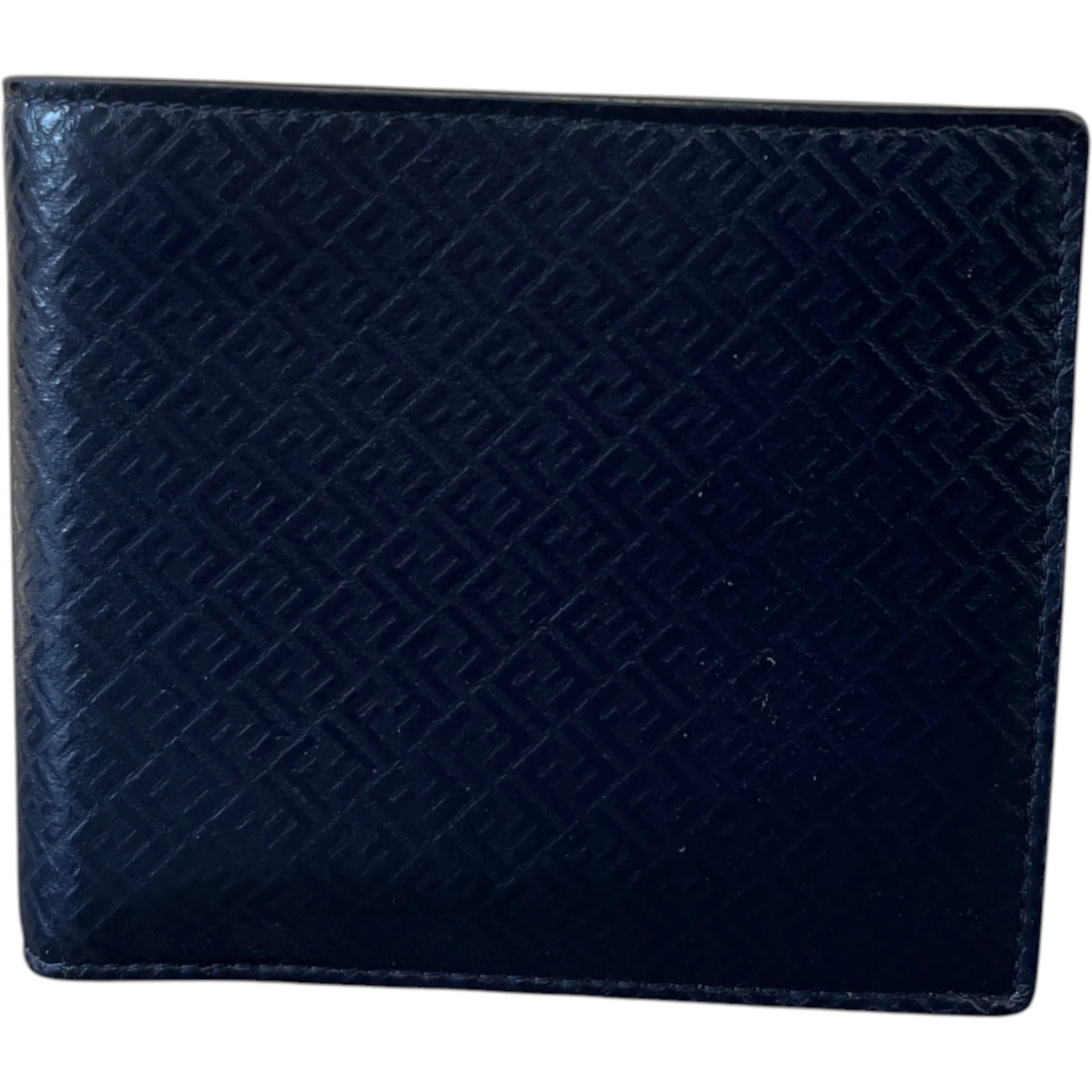 Men's Ff Embrossed Wallet Navy - Image 4