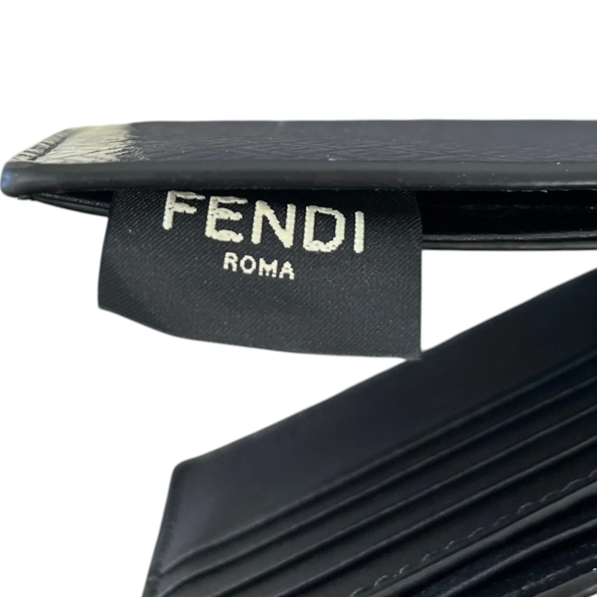 Men's Ff Embrossed Wallet Navy - Image 9