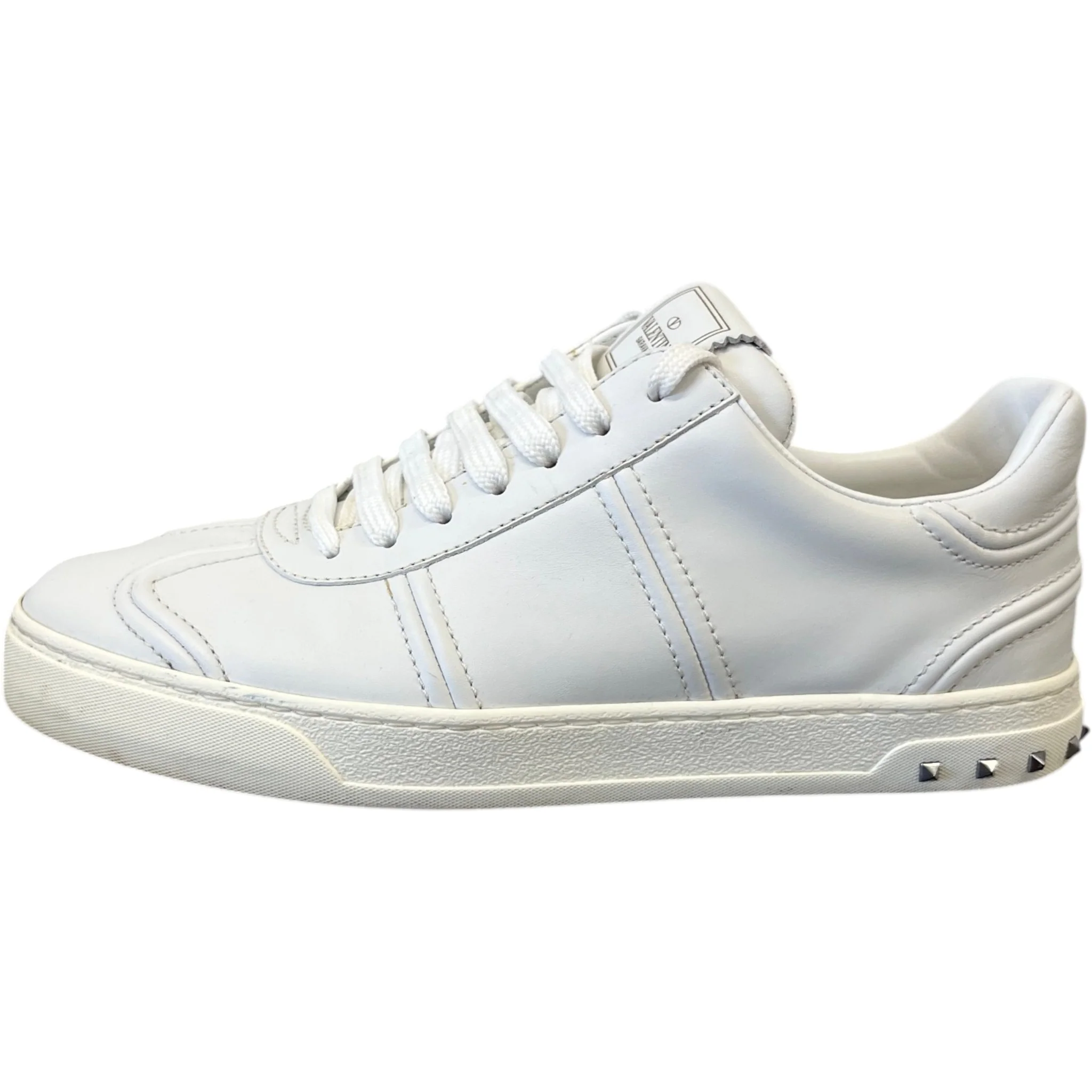 Men's Flycrew Low Trainers White Size EU 40 / UK 6 - Image 5