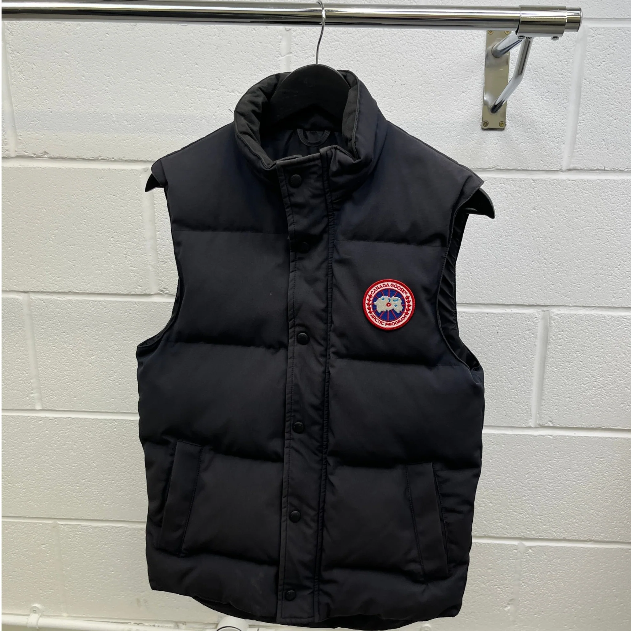 Men's Freestyle Gilet Black Size XS - Image 8