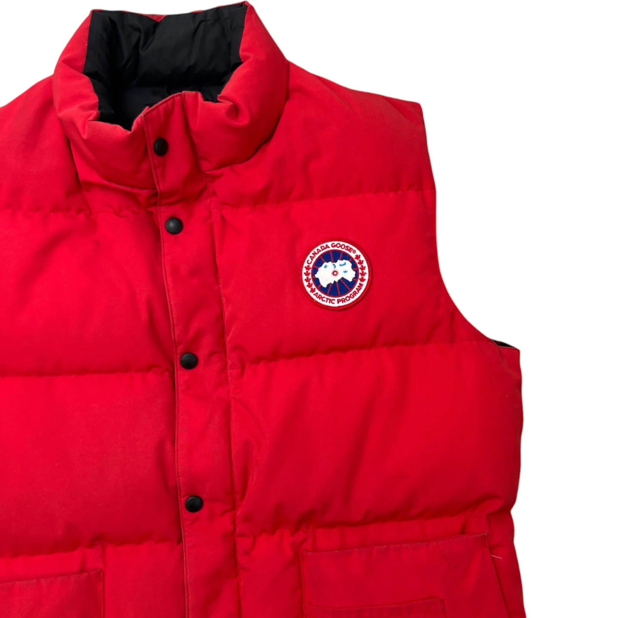 Men's Freestyle Gilet Red Size M - Image 5