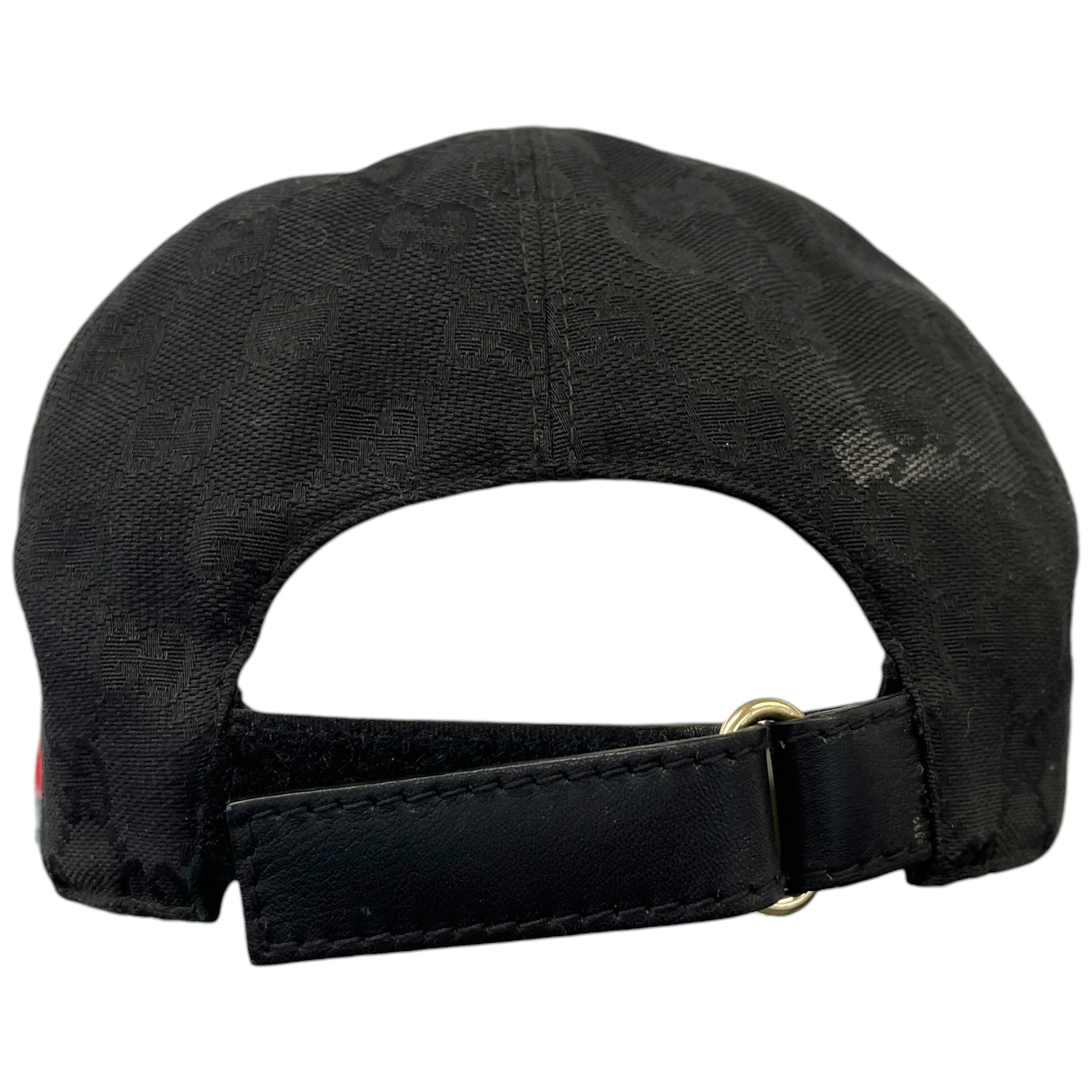 Men's Gg Canvas Hat Black Size S - Image 5