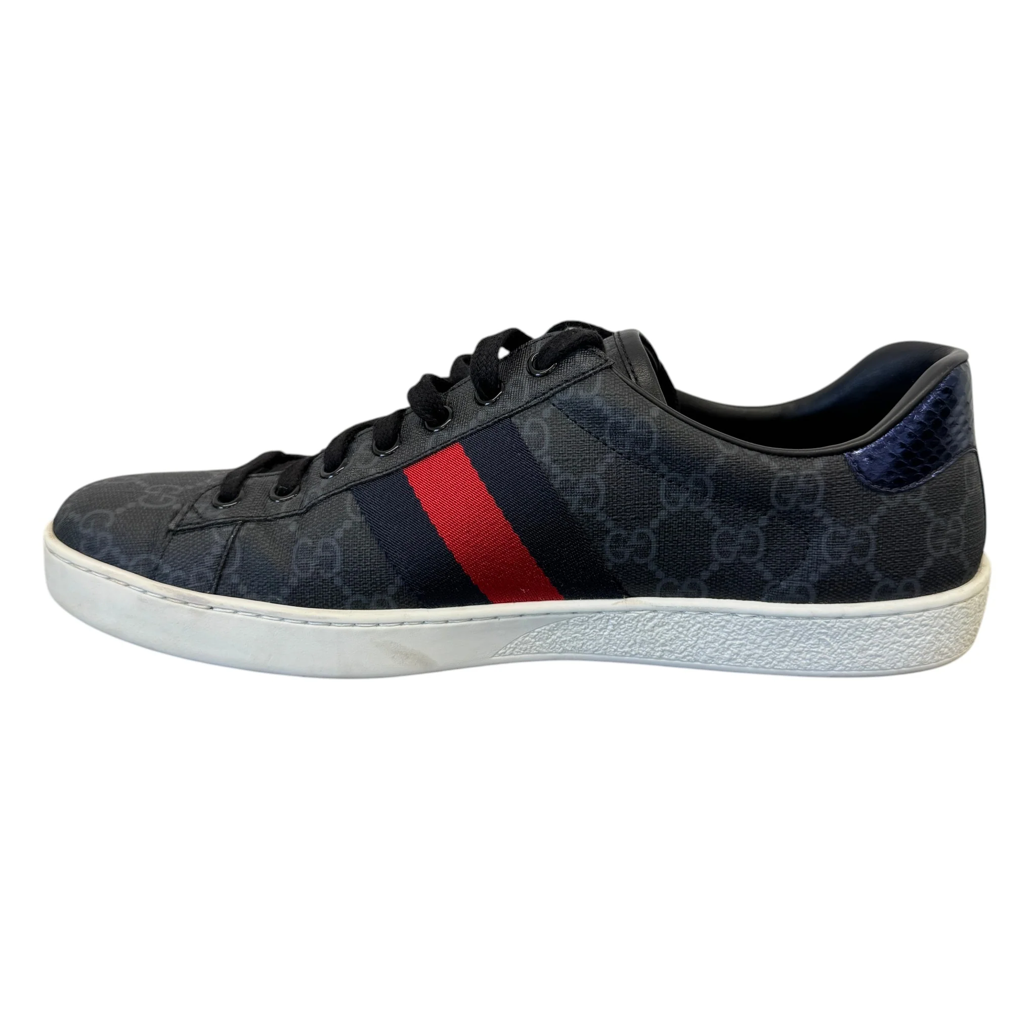 Men's Gg Supreme Ace Low Trainers Black Size EU 42 / UK 8 - Image 2