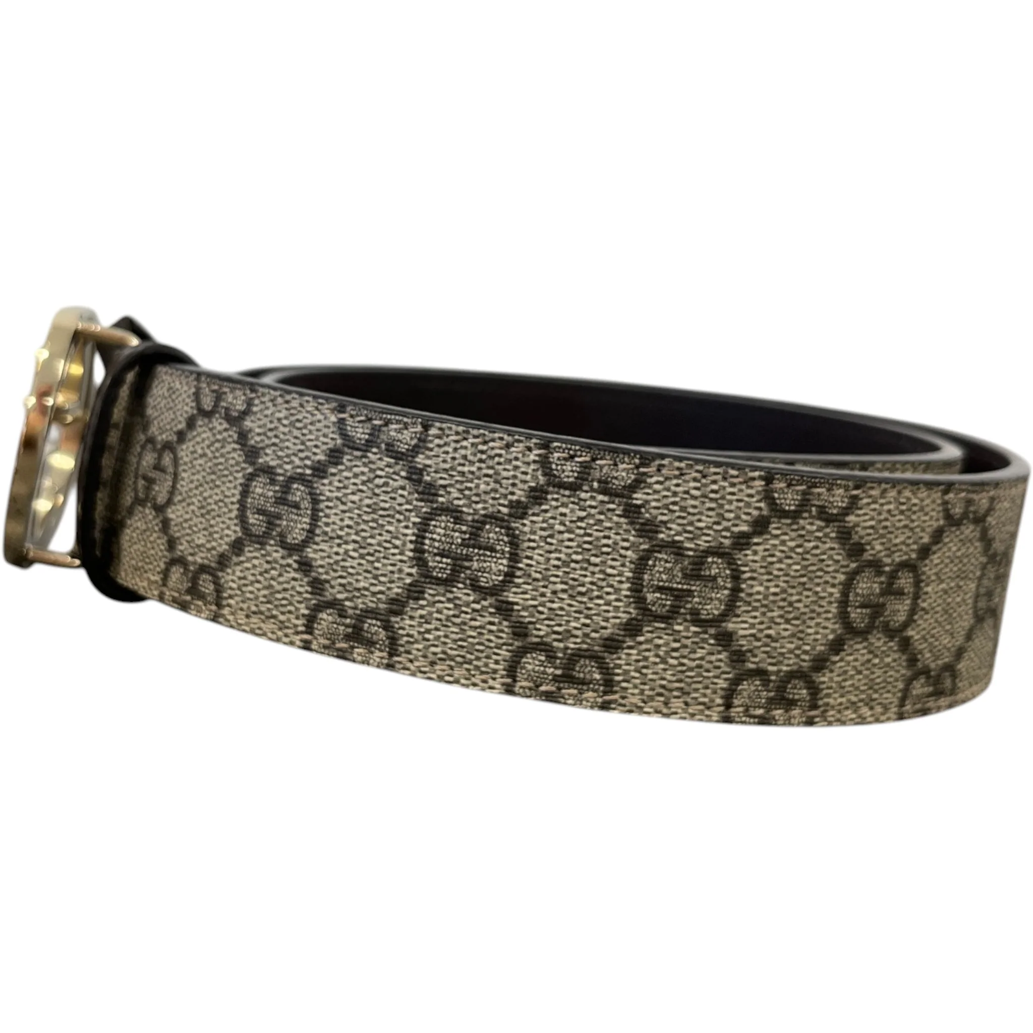 Men's Gg Supreme Belt Beige Size 75CM / UK 6 - Image 4