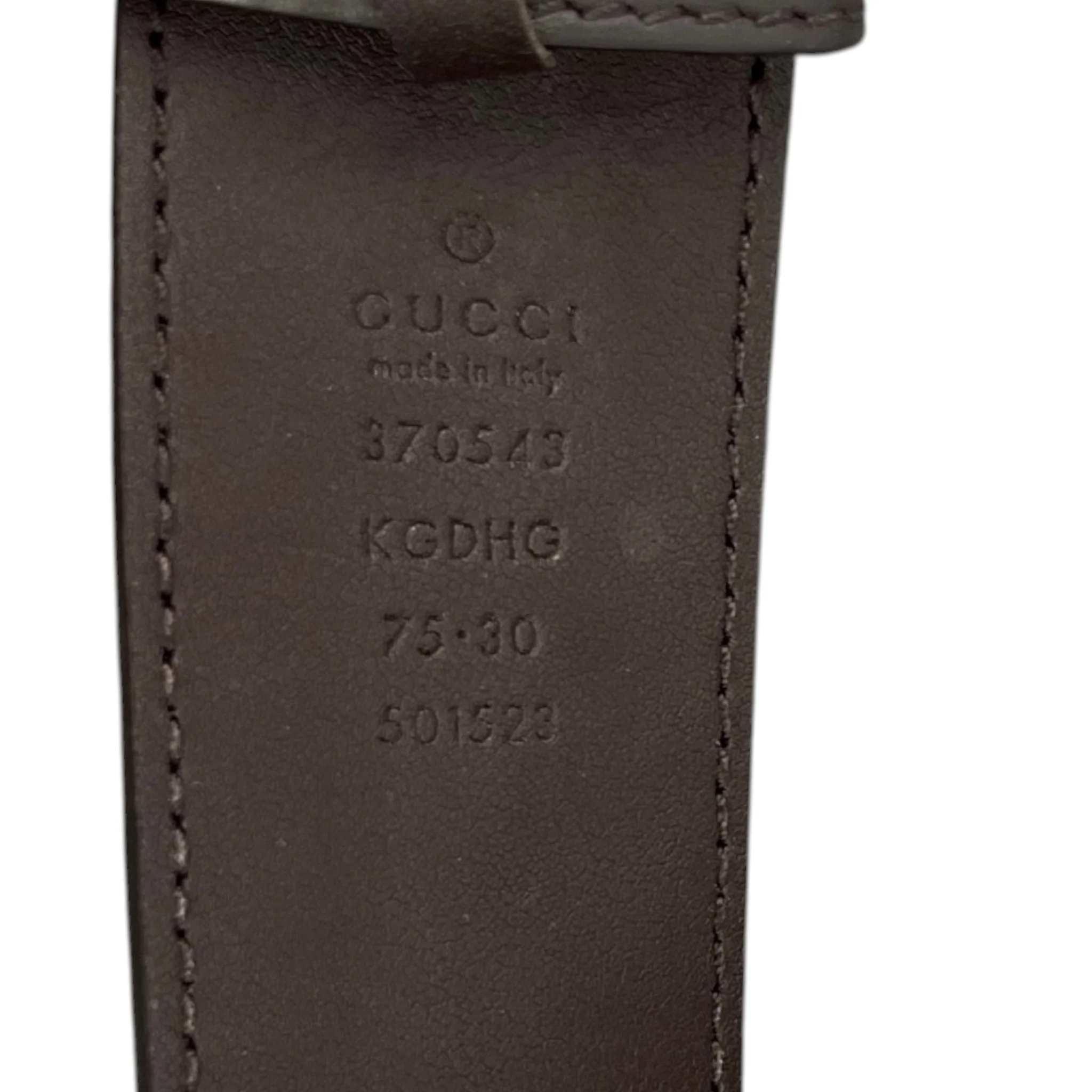 Men's Gg Supreme Belt Beige Size 75CM / UK 6 - Image 6