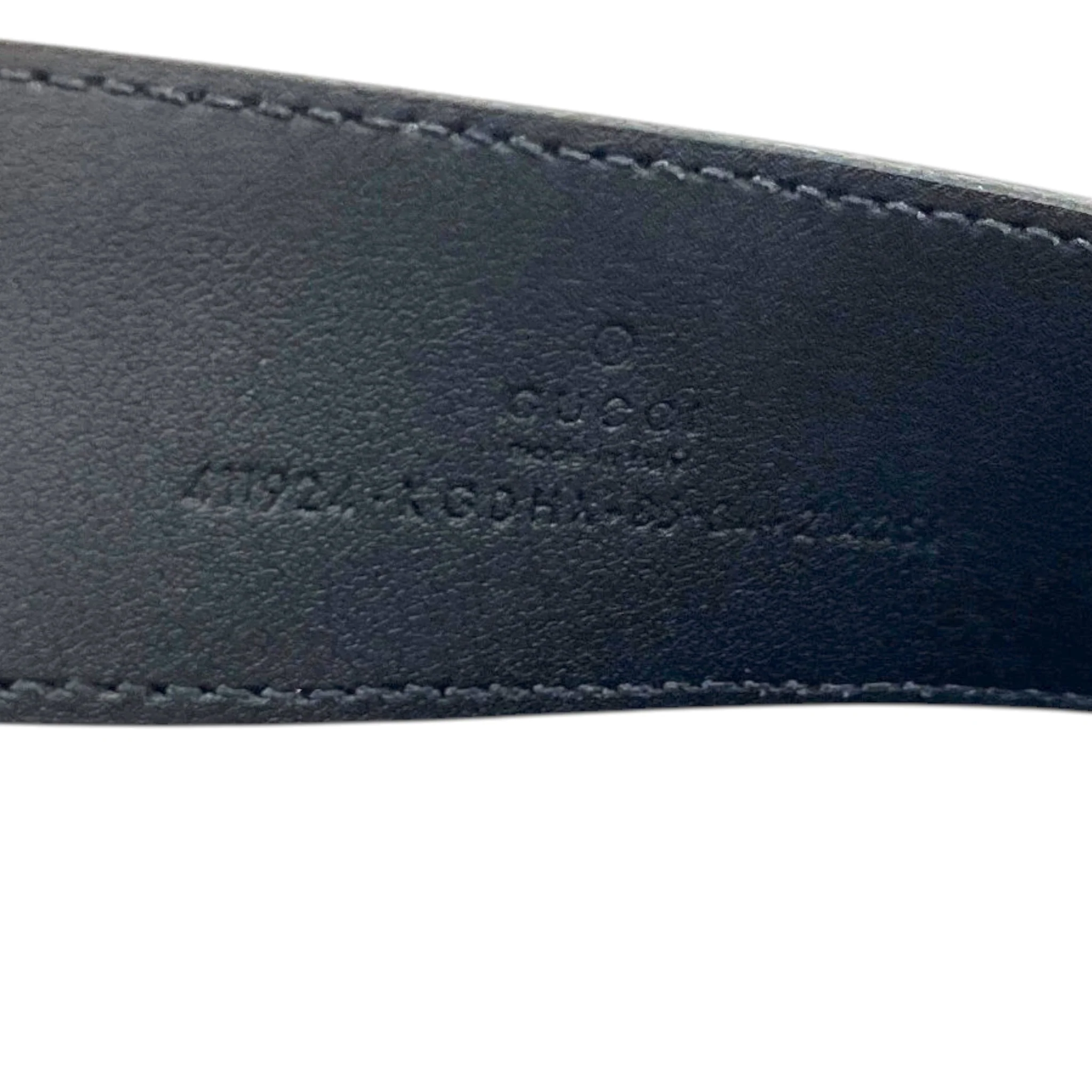 Men's Gg Supreme Belt Black Size Waist 34" - Image 6