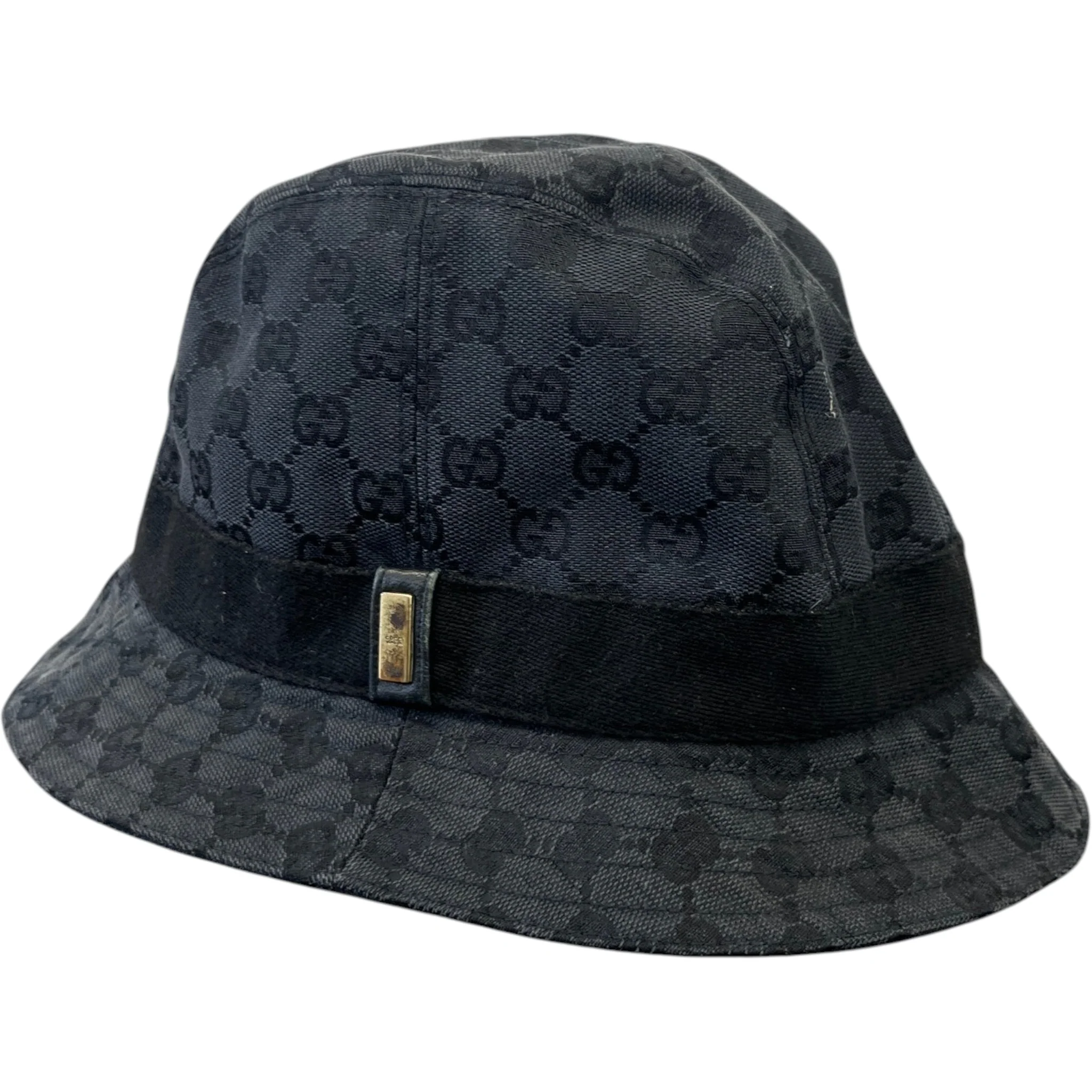 Men's Gg Supreme Hat Black Size L - Image 5