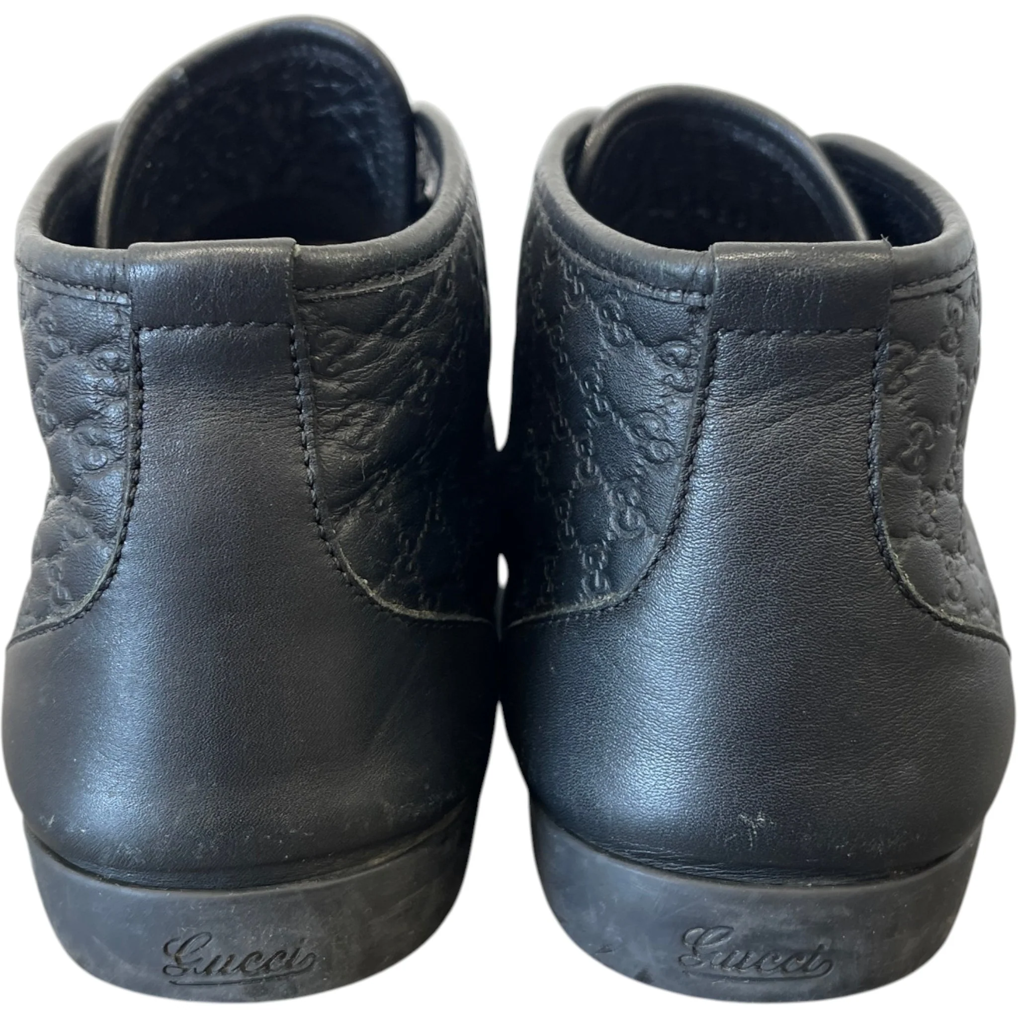 Men's Gg Supreme High Trainers Black Size EU 40 / UK 6 - Image 7