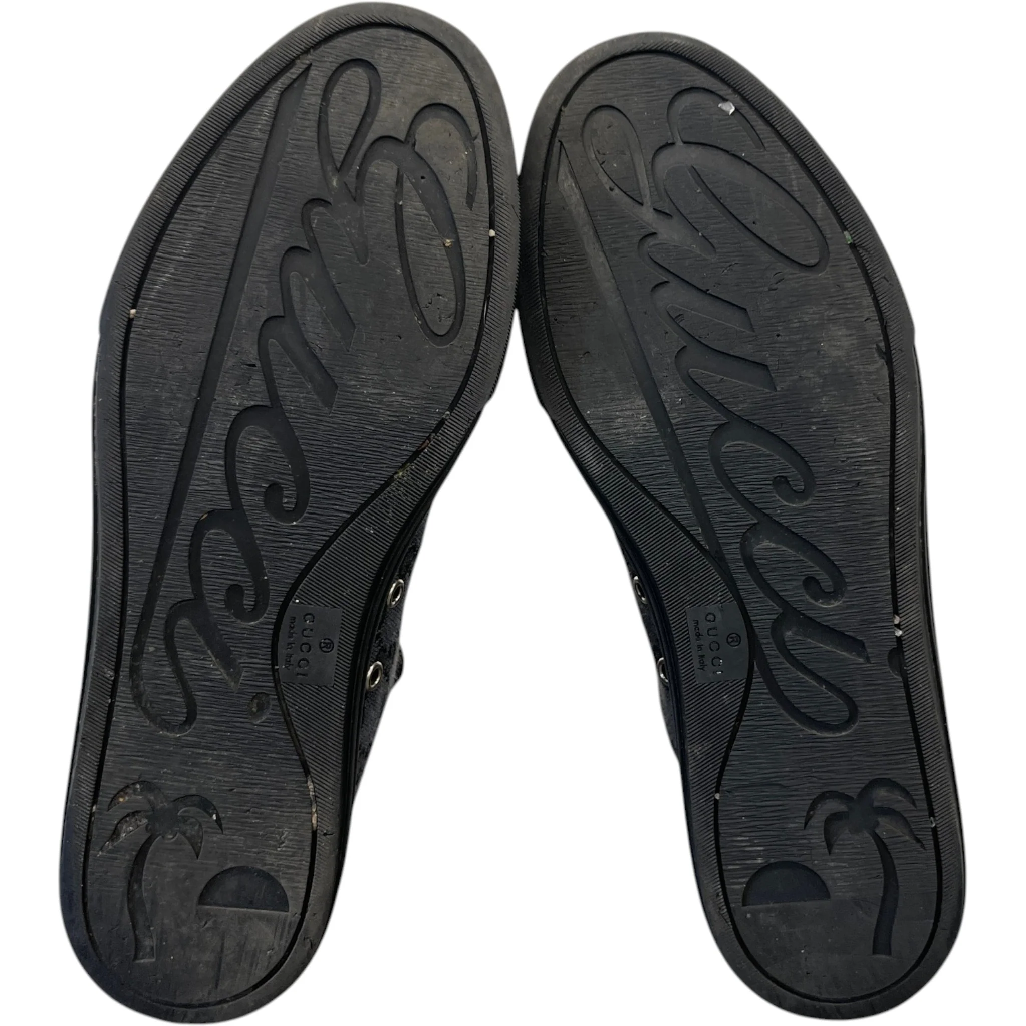 Men's Gg Supreme High Trainers Black Size EU 42 / UK 8 - Image 11