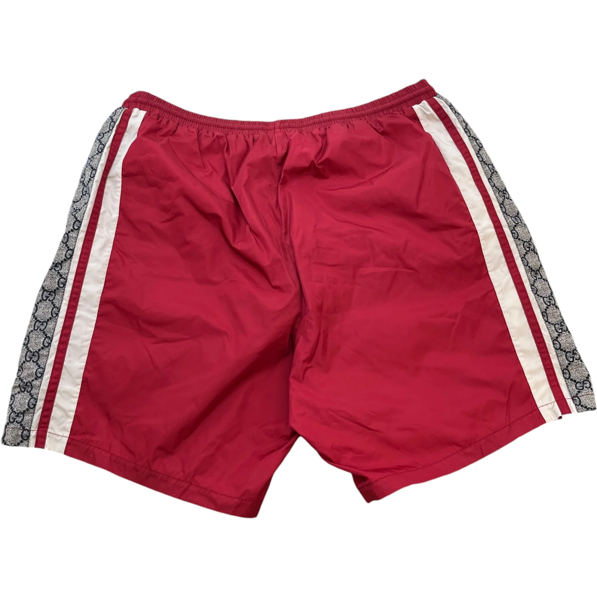 Men's Gg Supreme Swim Shorts Red Size W32 / IT 48 - Image 2