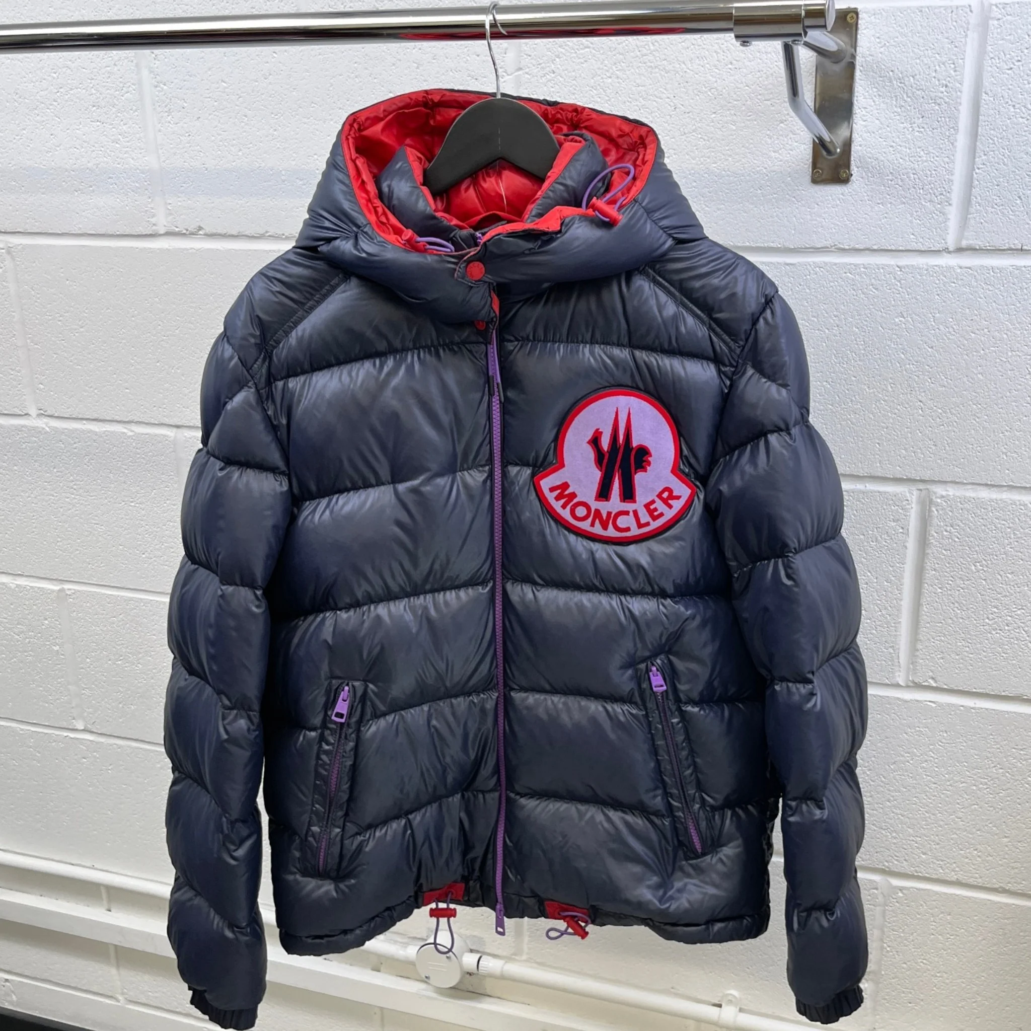 Men's Haggi Down Jacket Navy Size 3 / L - Image 9