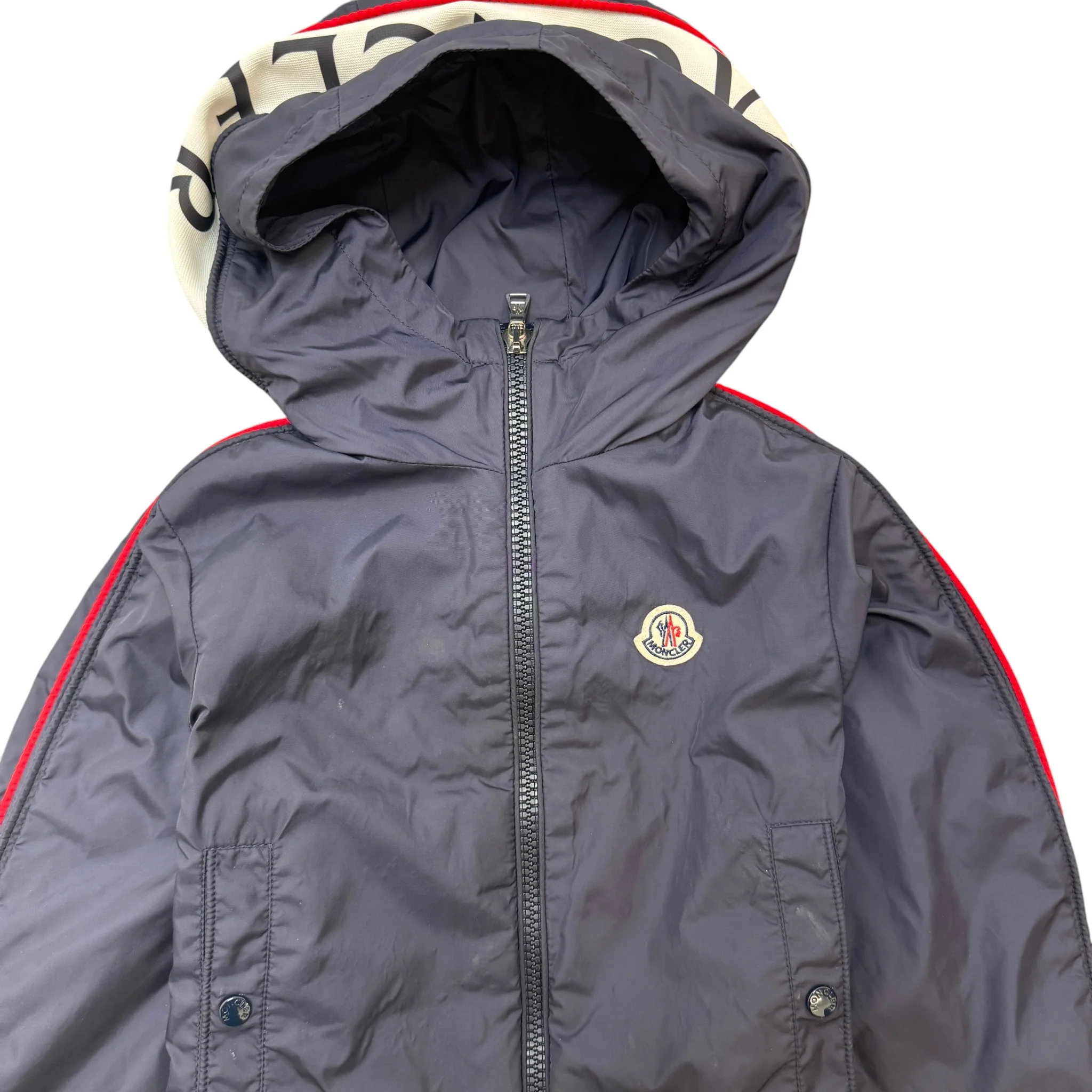 Men's Hattab Kids Age 4 Windbreaker Navy Size XXS - Image 3