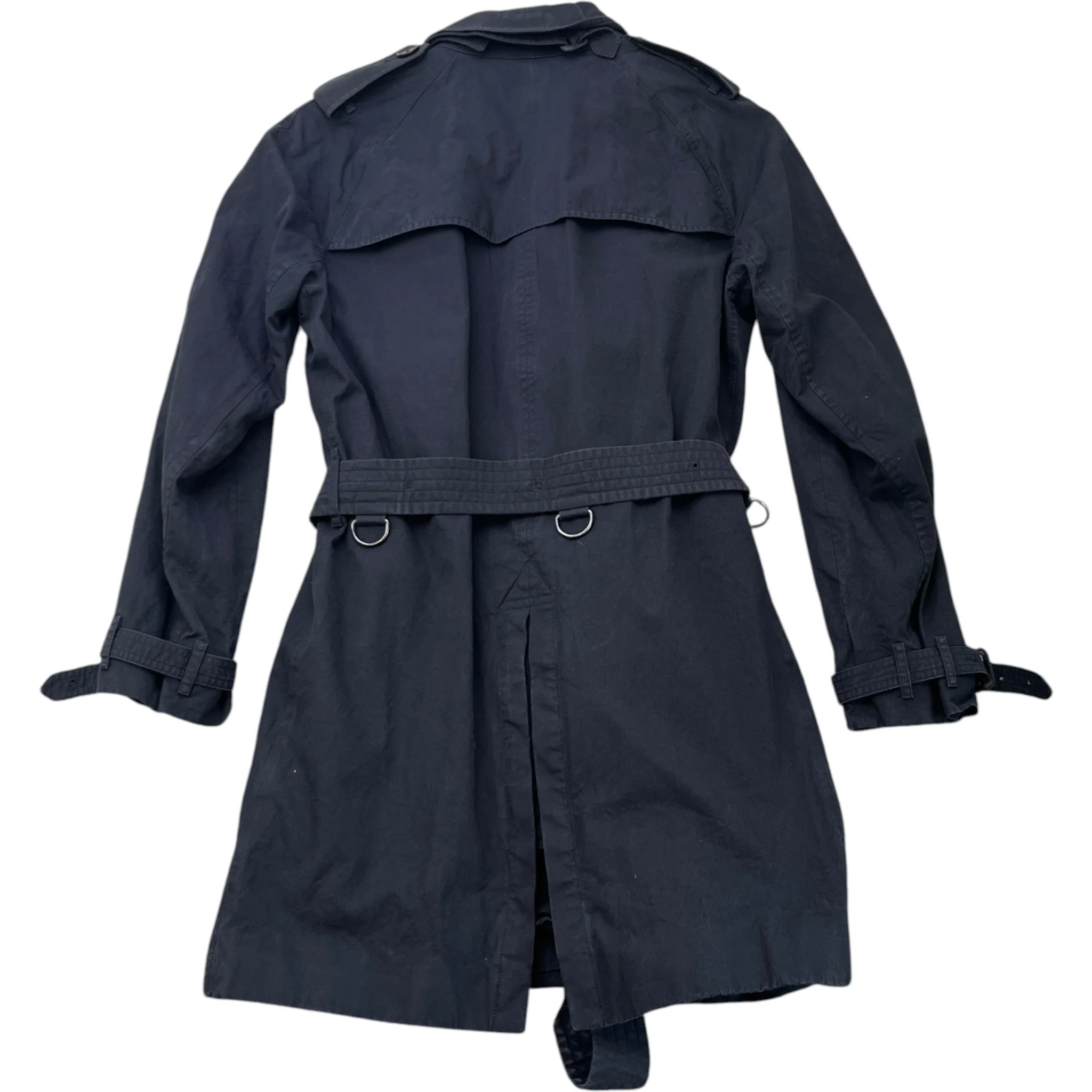Men's Heritage Kensington Trench Jacket Navy Size IT 48 / M - Image 2