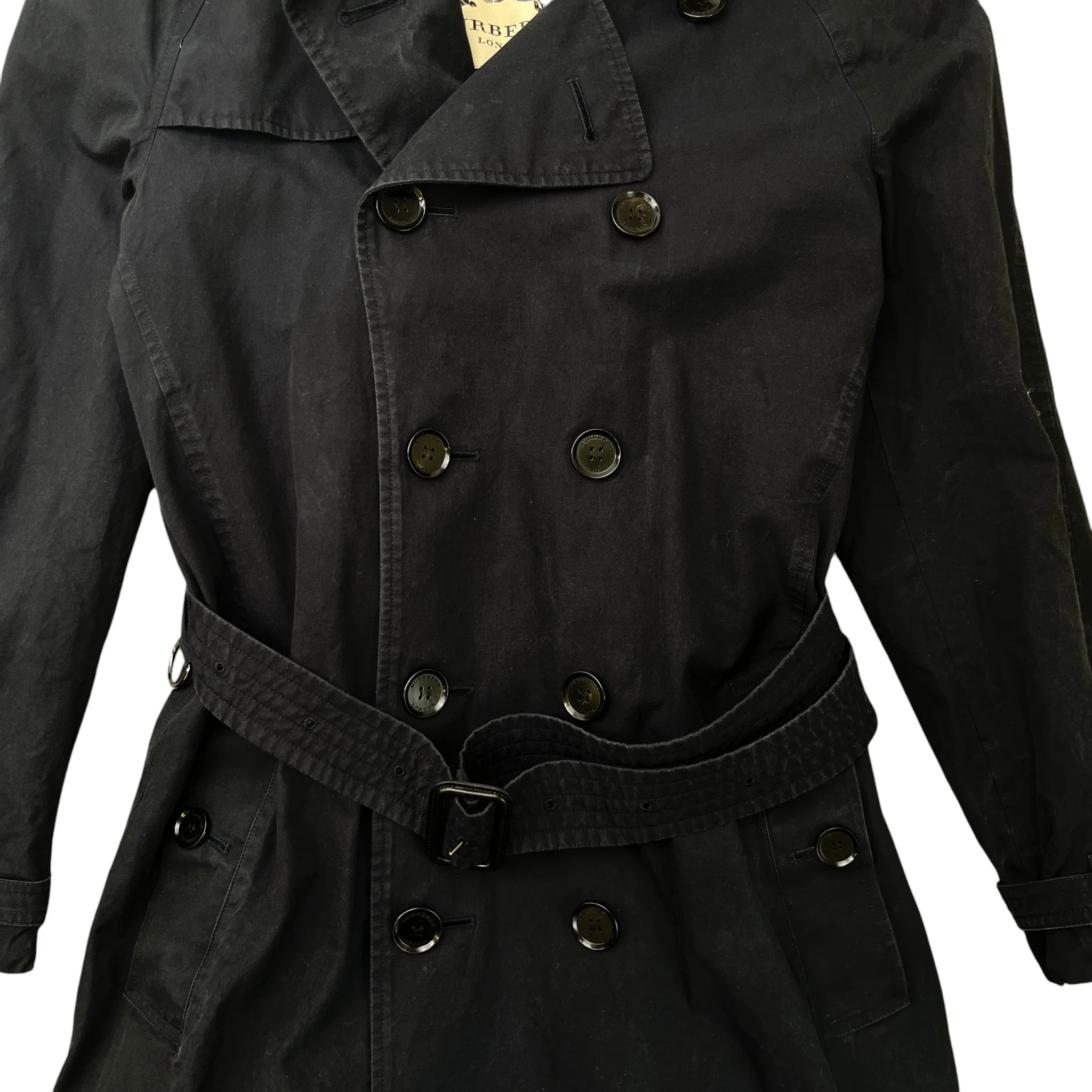 Men's Heritage Kensington Trench Jacket Navy Size IT 48 / M - Image 5