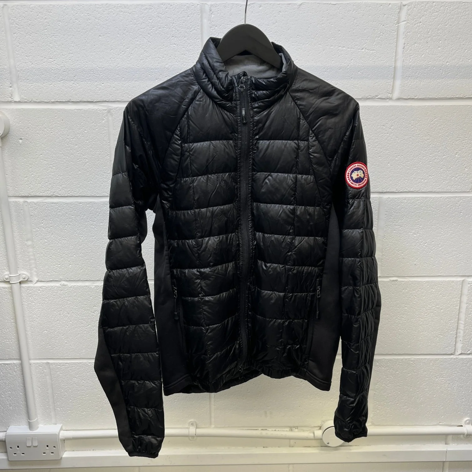 Men's Hybridge Lite Down Jacket Black Size M - Image 7