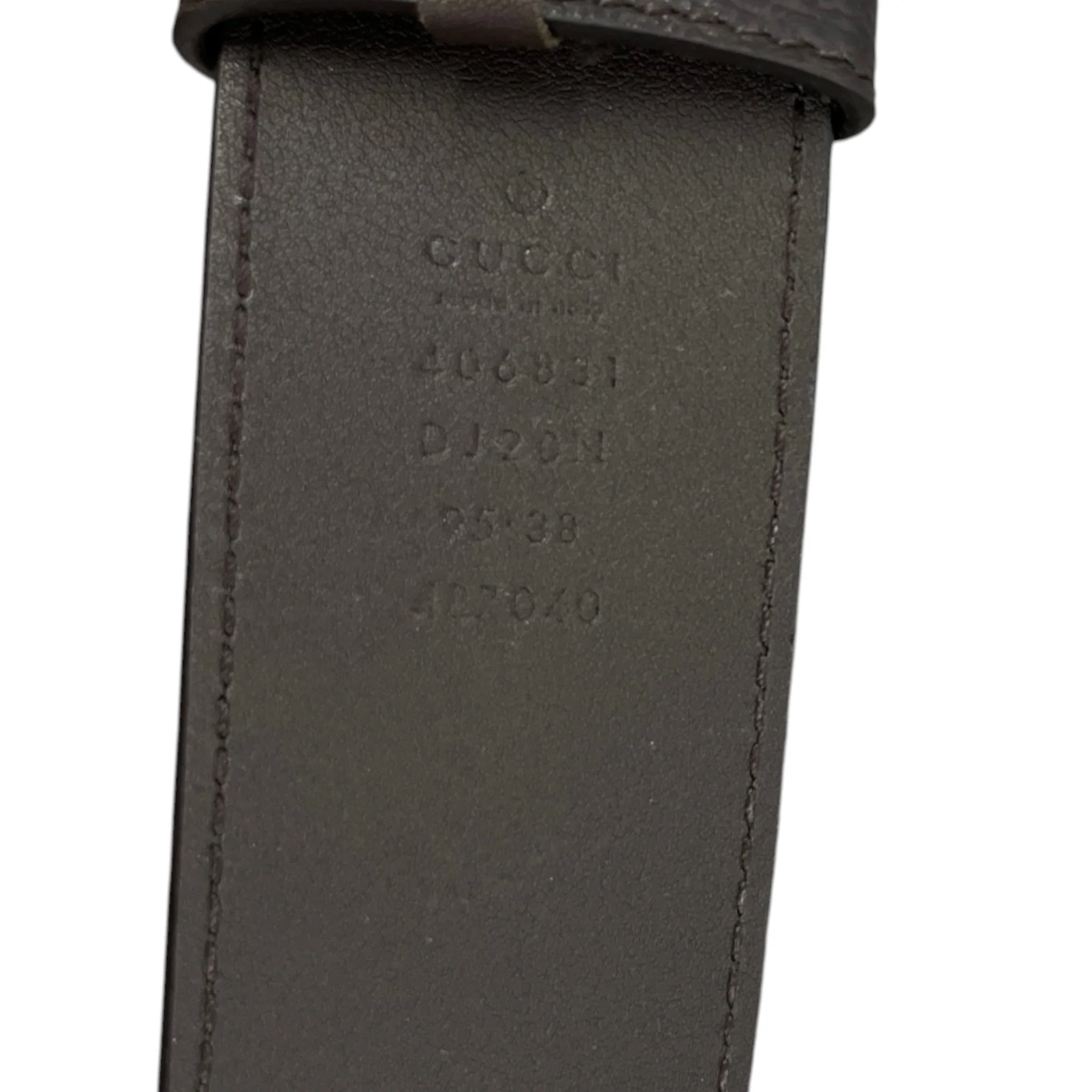 Men's Interlocking G Belt Black Size Waist 38" - Image 6