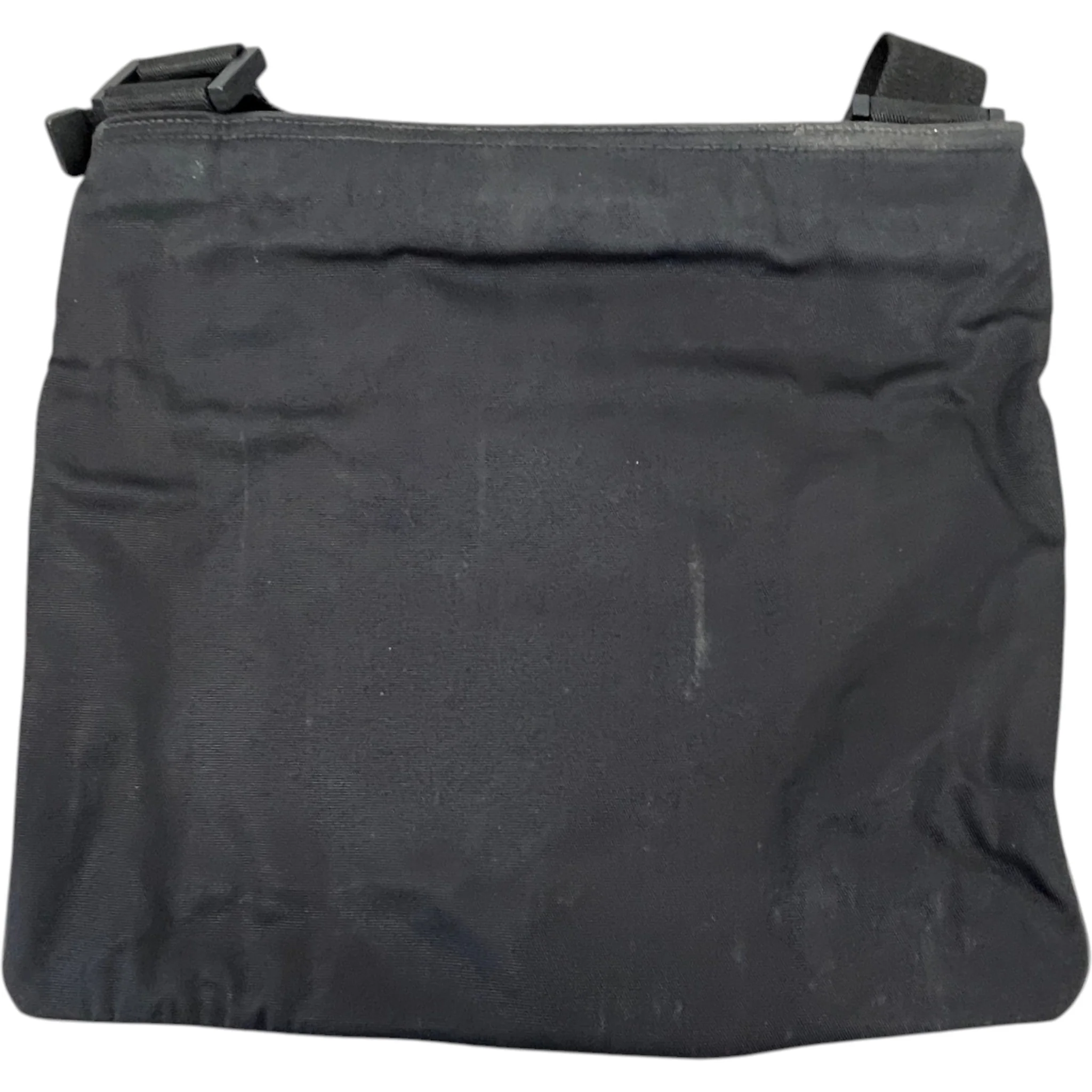 Men's Interlocking G Web Crossbody Bag Black - Image 3