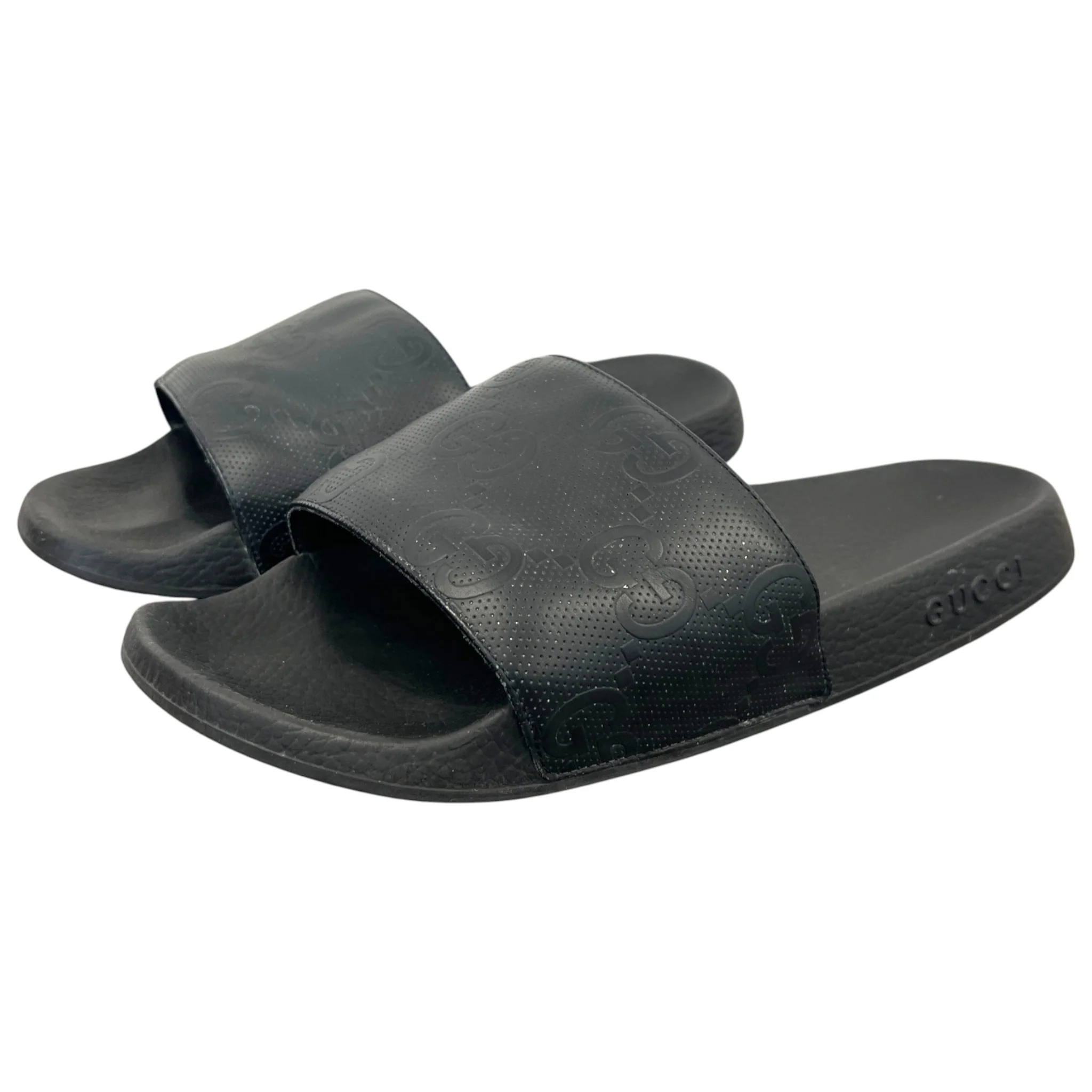 Men's Jumbo Gg Slides Black Size EU 45.5 / UK 11.5 - Image 8