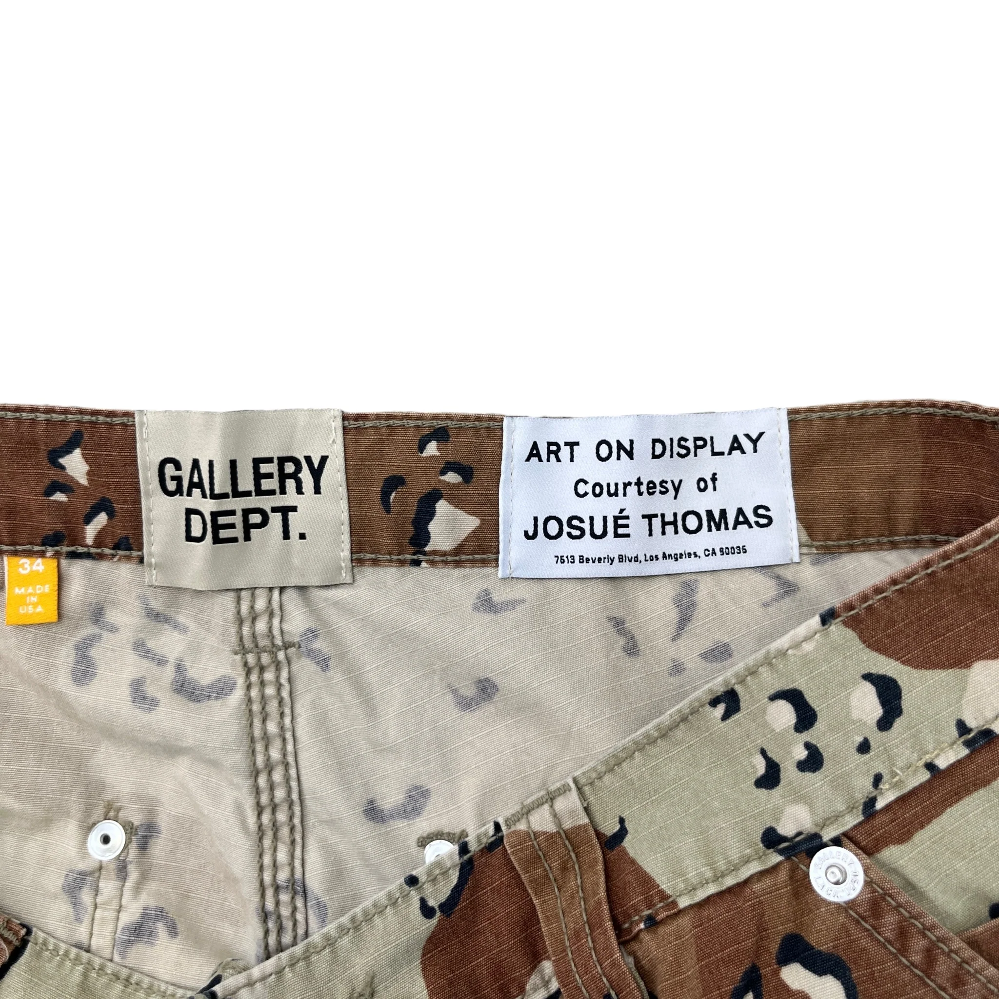 Men's La Flare Trousers Brown Size Waist 34" - Image 9